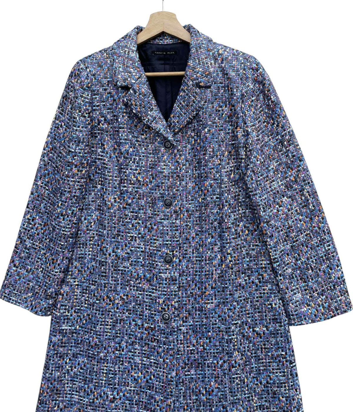 Japanese Brand 🔥Accept Binding Offer🔥 Tabasa Plus Tweed Coat Jacket Size M / US 6-8 / IT 42-44 - 4 Thumbnail