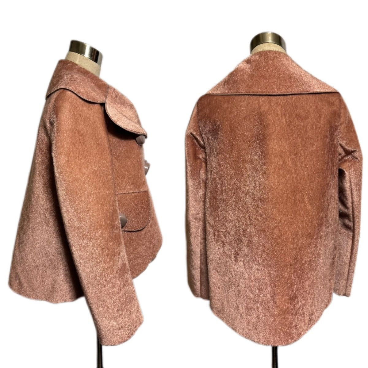 Louis Vuitton Louis Vuitton fur double jacket 34 pink brown Size XS / US 0-2 / IT 36-38 - 14 Thumbnail