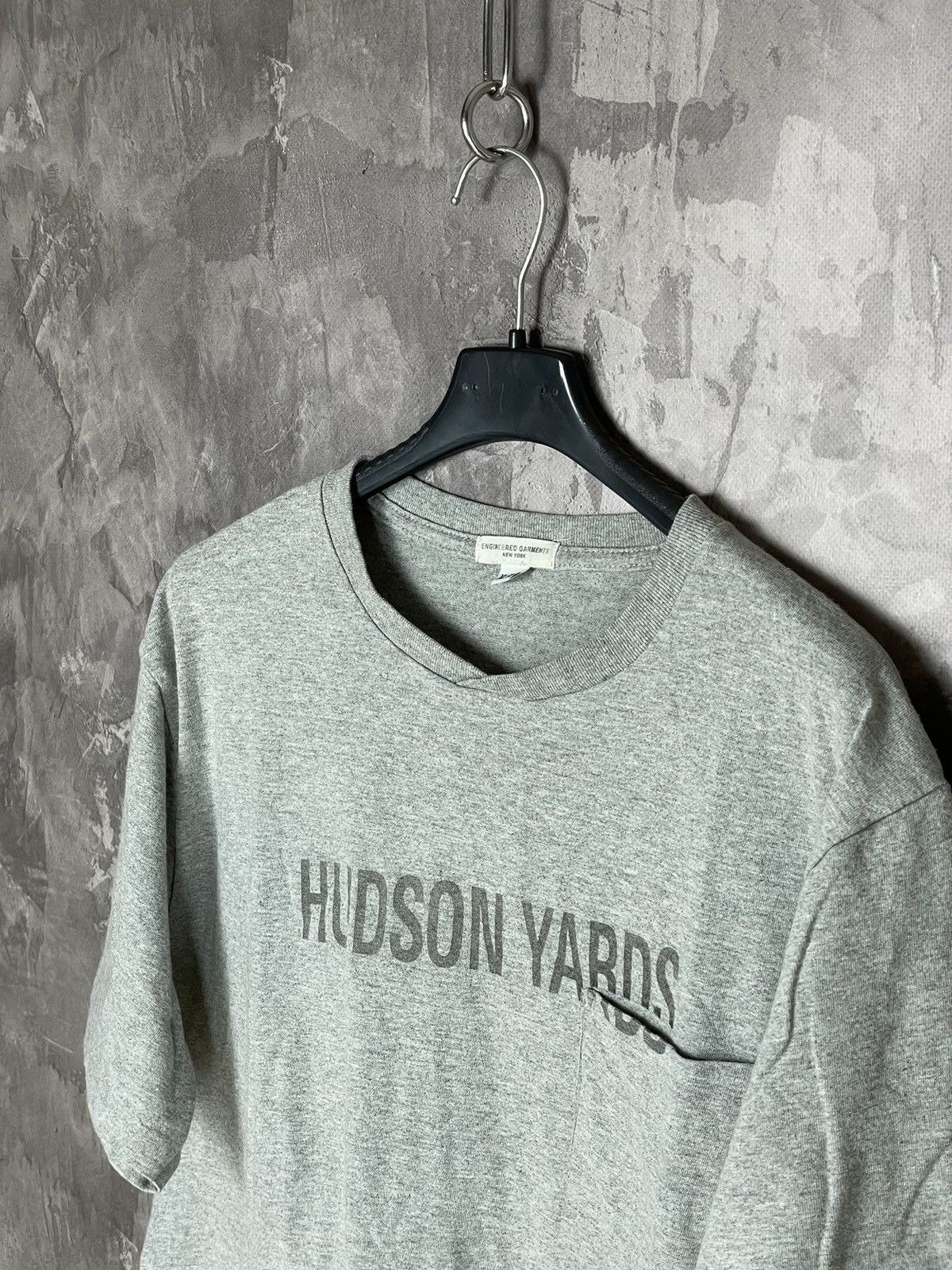 Engineered Garments × Japanese Brand Engineered Garments Hudson Yards Grey Avant Garde tee Size US XL / EU 56 / 4 - 7 Thumbnail