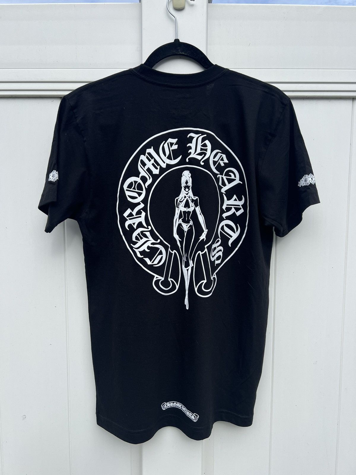 image of Chrome Hearts Black Deadly Doll Tee Xl, Men's