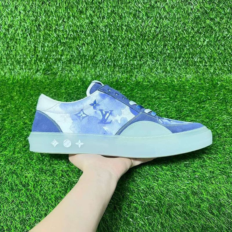 Louis Vuitton Louis Vuitton Ollie Colorblock Leather Sneakers for Men -25 Size US 11 / EU 44 - 9 Thumbnail