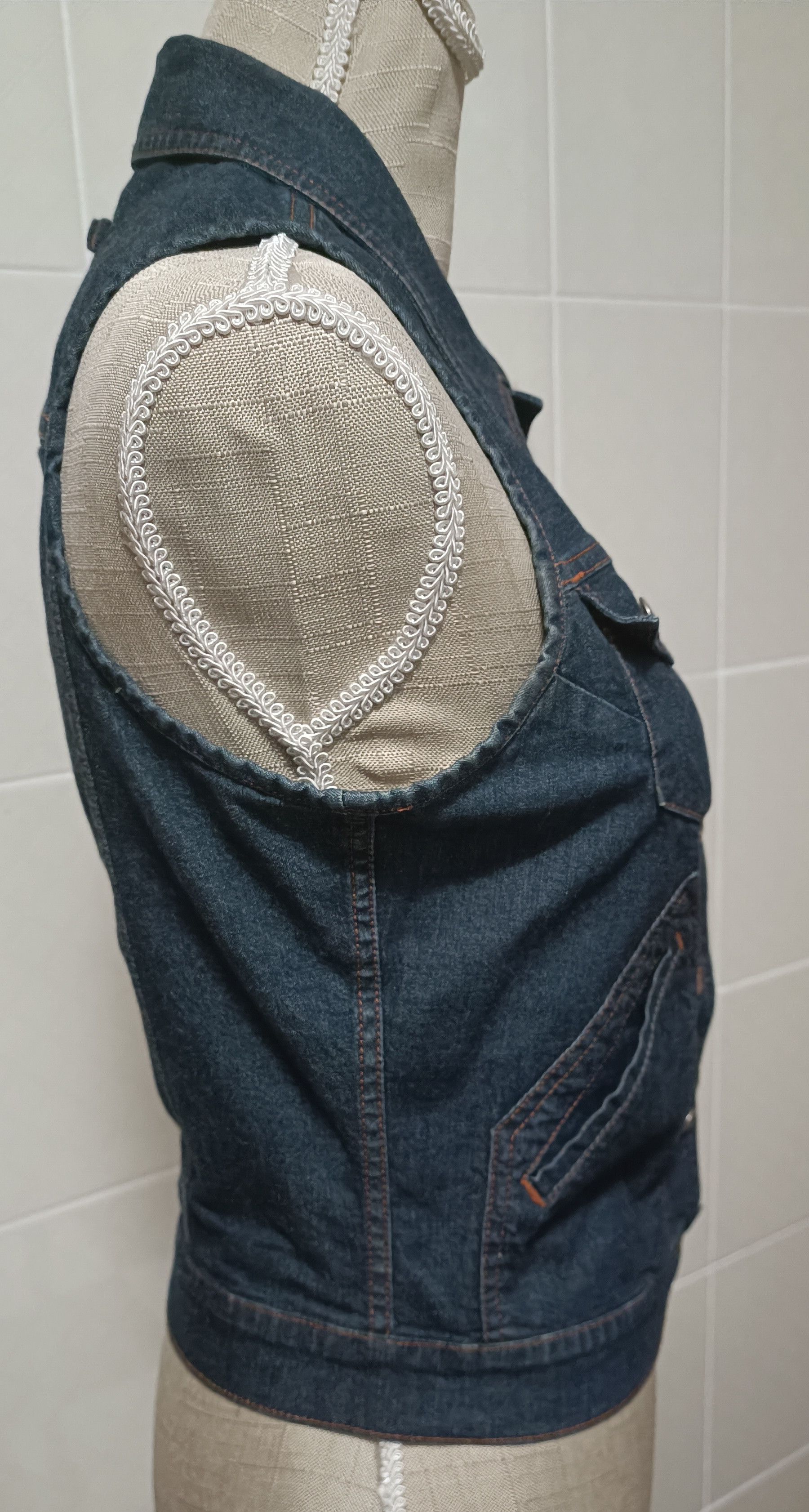 Jean Paul Gaultier SS2000 - Detachable short jacket Size M / US 6-8 / IT 42-44 - 12 Thumbnail