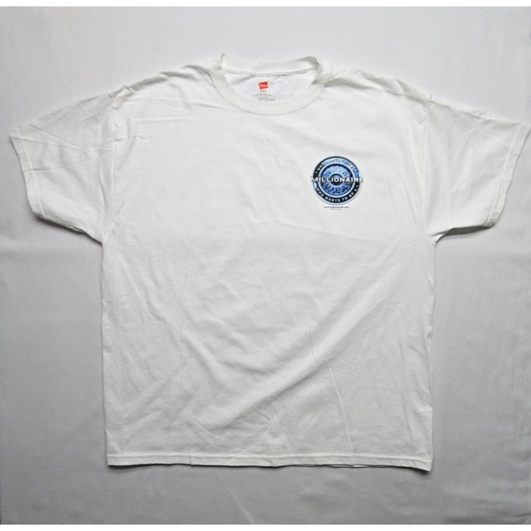 Hanes Who Wants to Be a Millionaire Shirt White TV Show XL Tee Size US XL / EU 56 / 4 - 1 Thumbnail