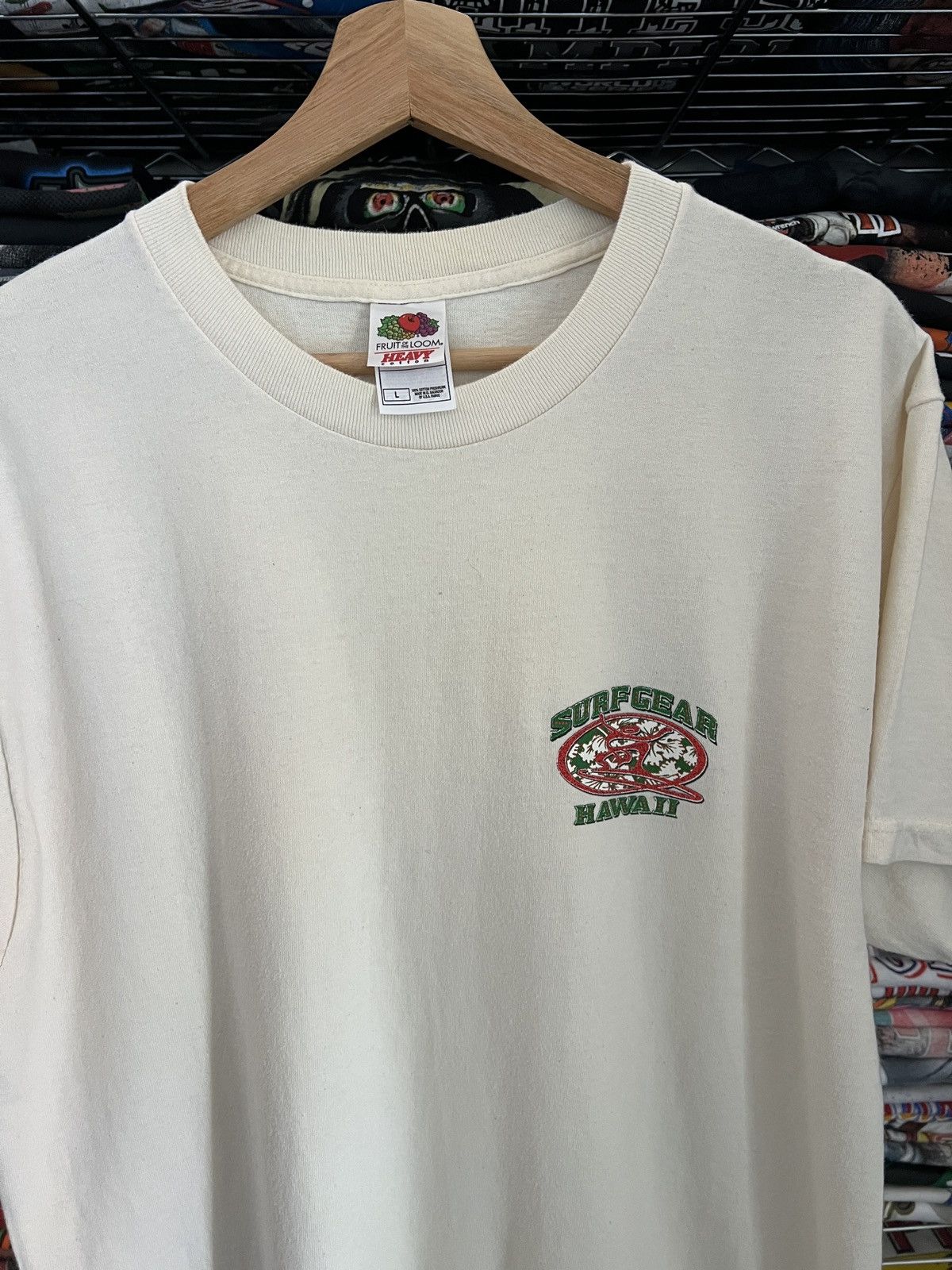 Quiksilver 2000s Surf Gear Hawaii Tee Size US L / EU 52-54 / 3 - 2 Thumbnail