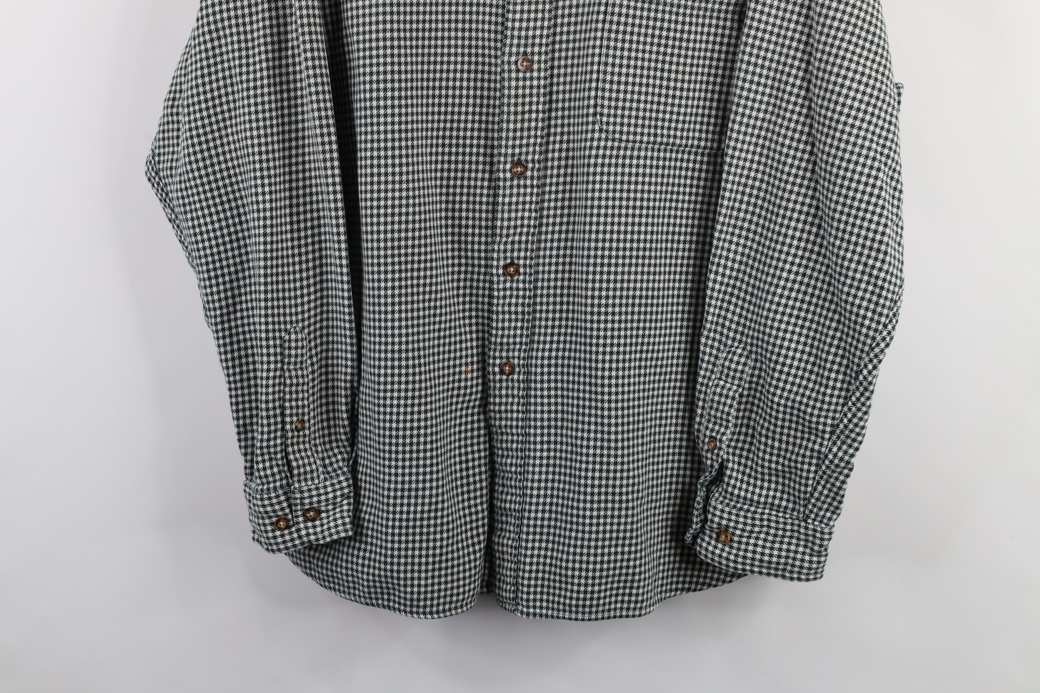 Eddie Bauer × Vintage Vintage 90s Eddie Bauer Flannel Button Down Shirt Size US XL / EU 56 / 4 - 3 Thumbnail