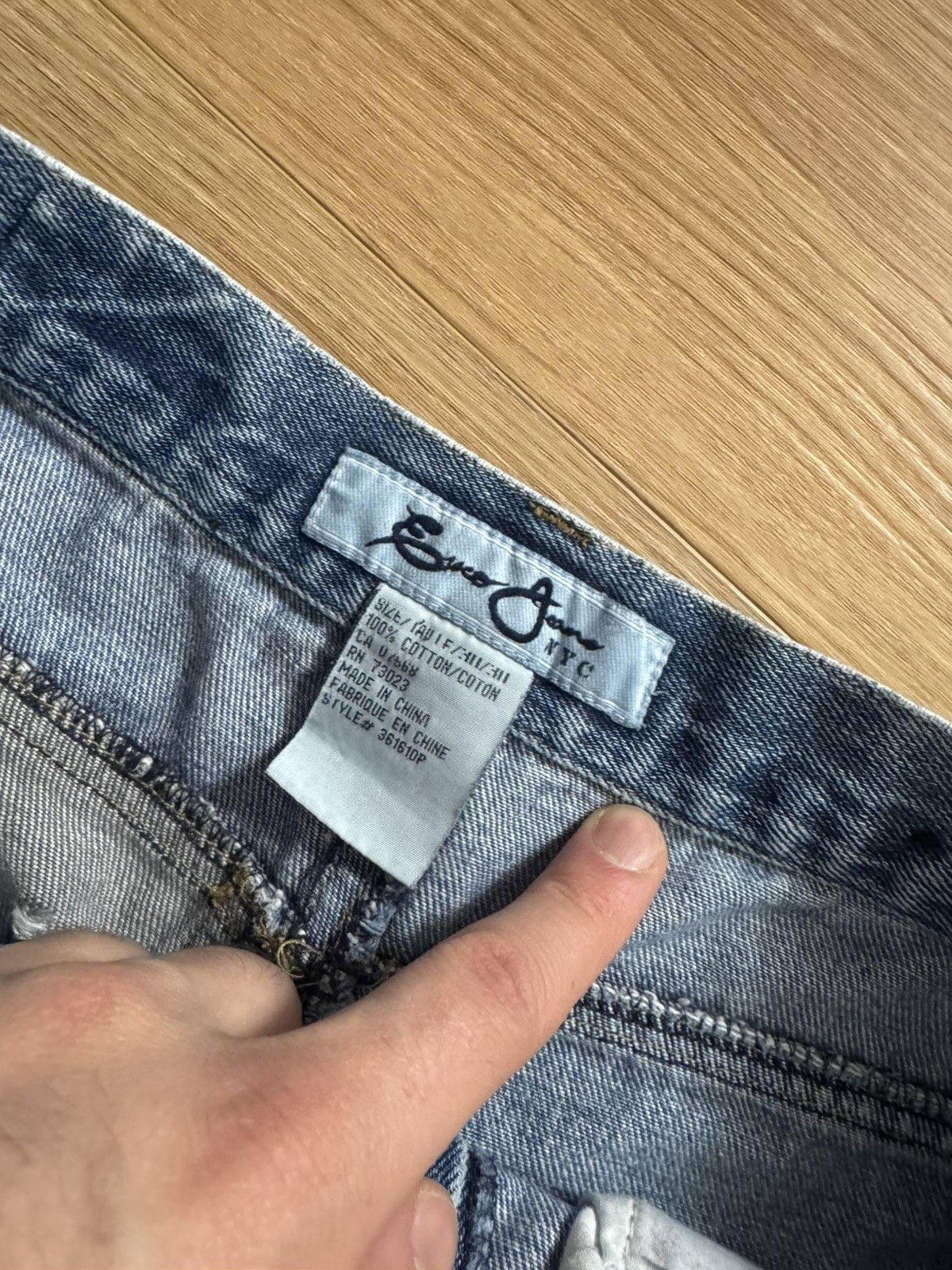 Ecko Unltd. Vintage Ecko Unltd Jeans JNCO style Embroidered Logo Size US 28 / EU 44 - 5 Thumbnail