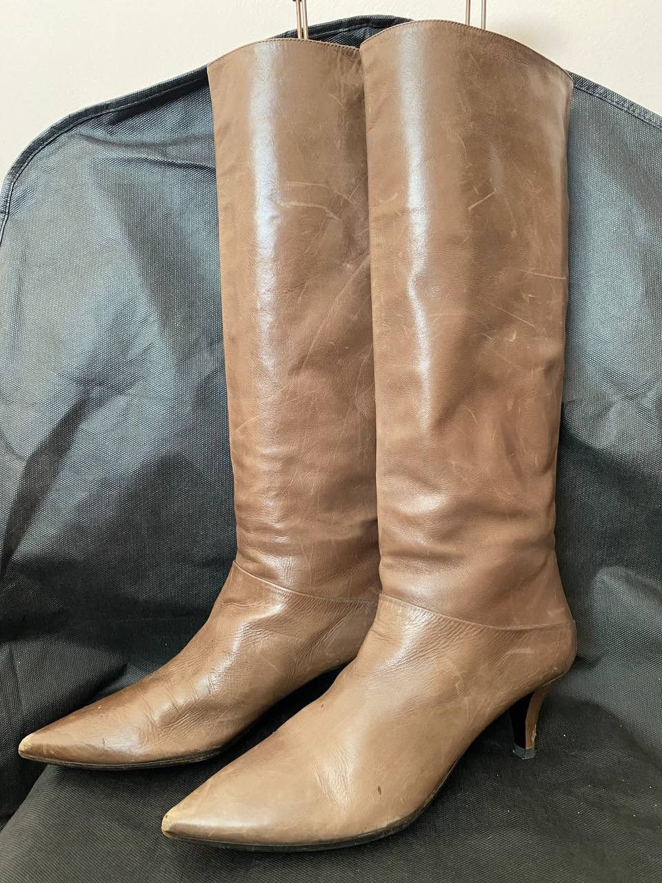 Prada Vintage Prada Boots Y2K Brown Size 40 Size US 10 / IT 40 - 1 Thumbnail