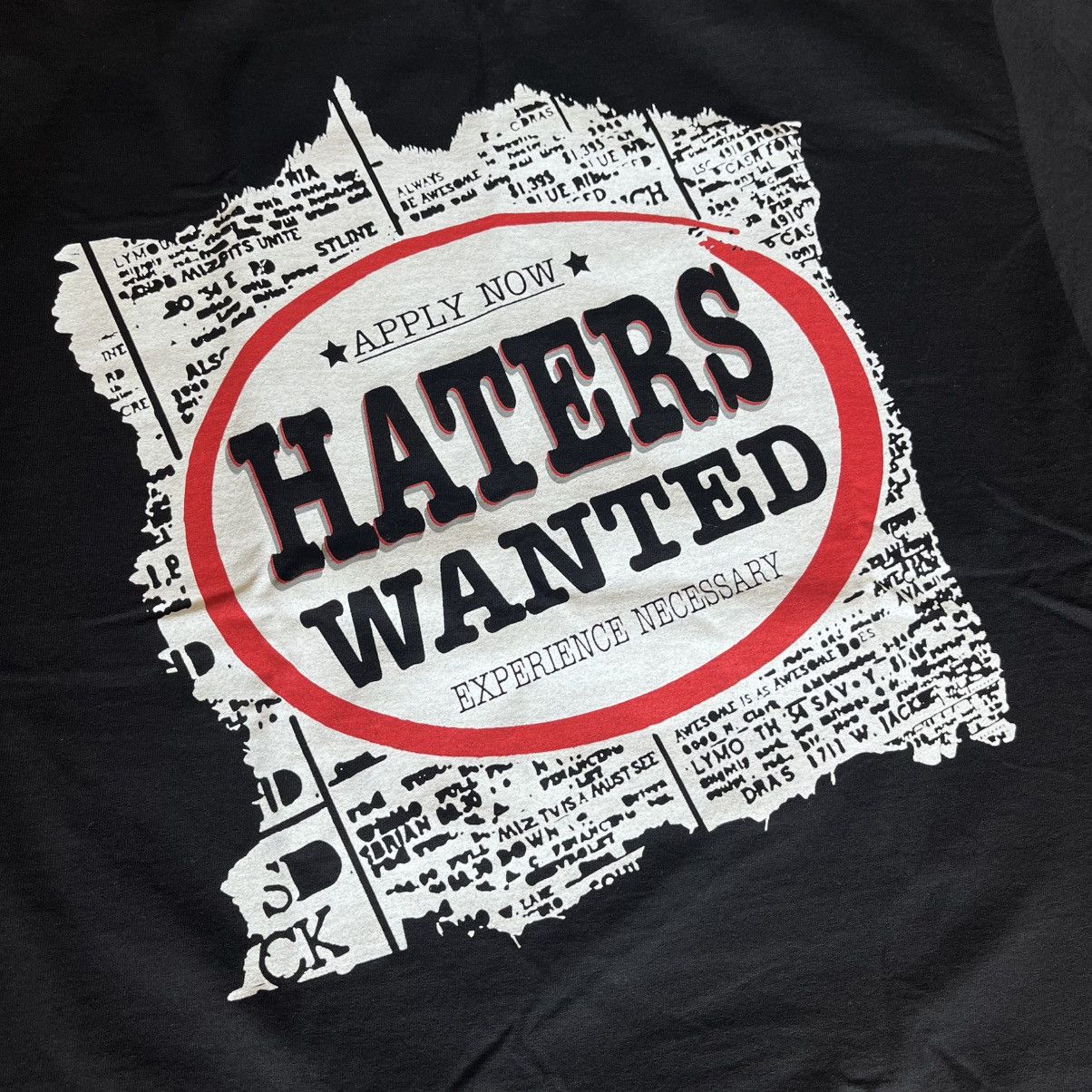 WWE New Vintage WWE The Miz Haters Wanted Double Sided Logo Tee Size US M / EU 48-50 / 2 - 7 Thumbnail