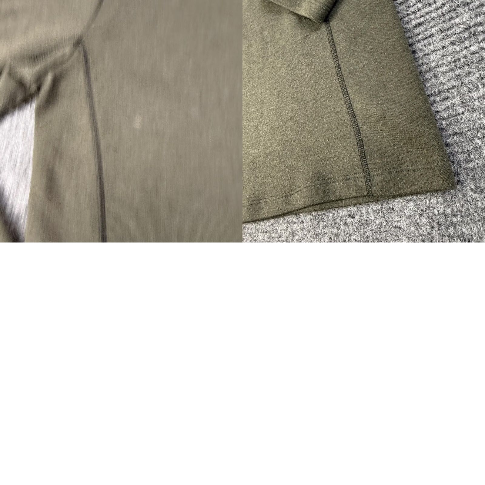 Vintage Triple Aught Design Polo Shirt Mens Large Green Merino Knit USA Long Sleeve Size US L / EU 52-54 / 3 - 9 Thumbnail