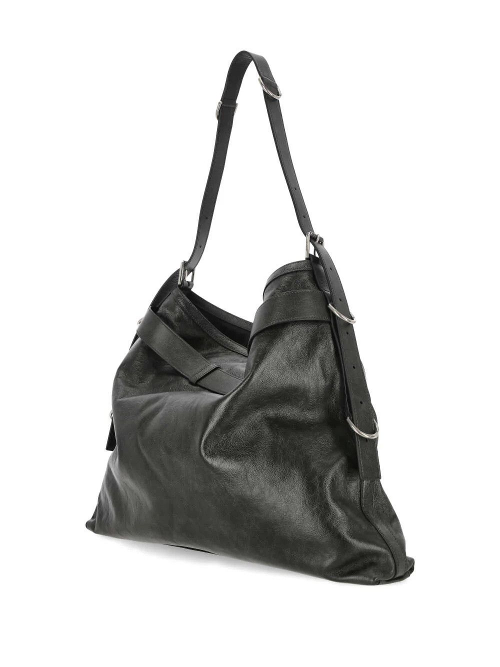 Givenchy o1srvl11e0625 Size:OS/Voyou V-Shaped Shoulder Bag in Black Size ONE SIZE - 2 Thumbnail