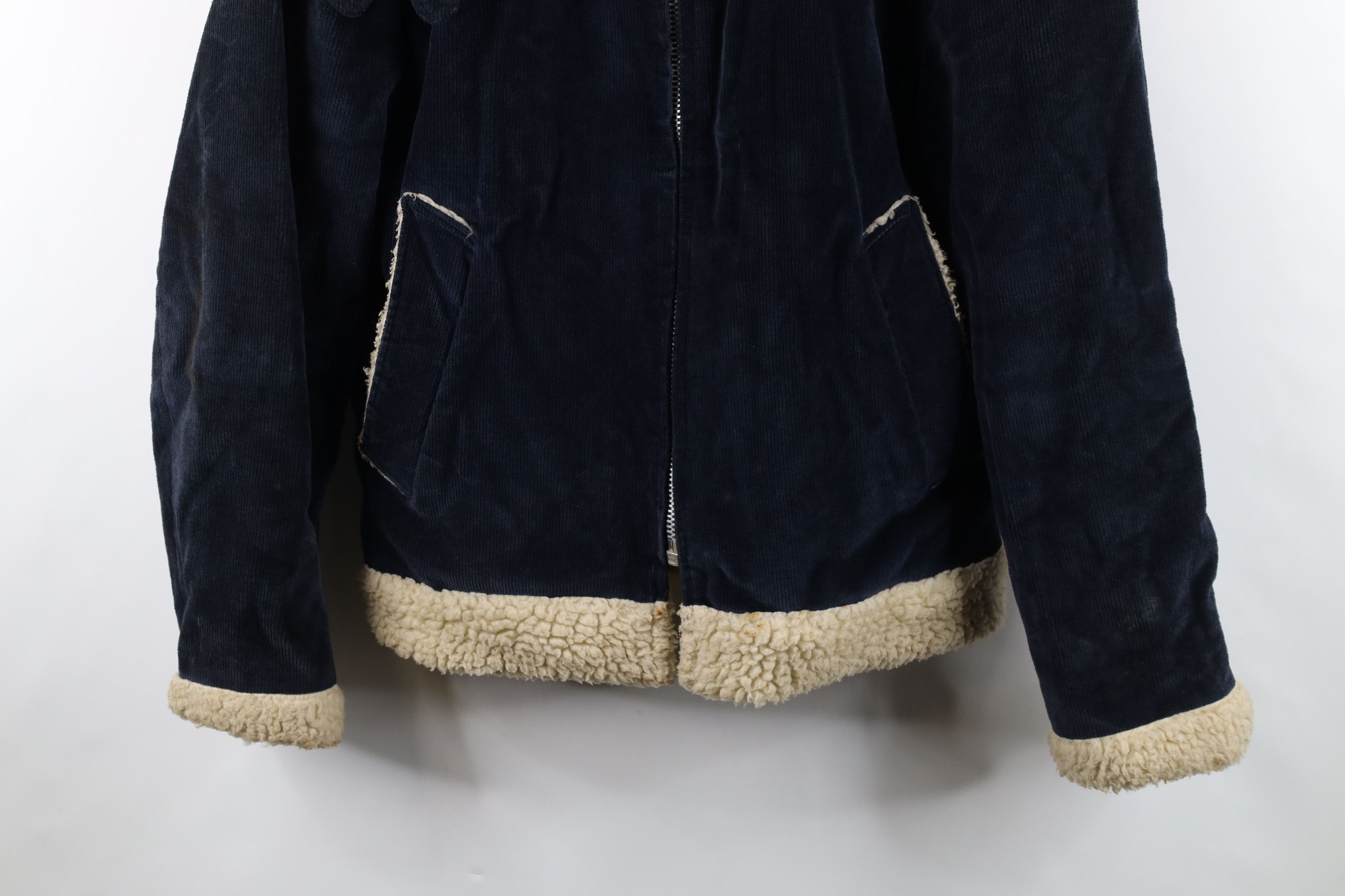 Vintage Vintage 60s 70s Deep Pile Fleece Lined Corduroy Jacket USA Size US XXL / EU 58 / 5 - 3 Thumbnail