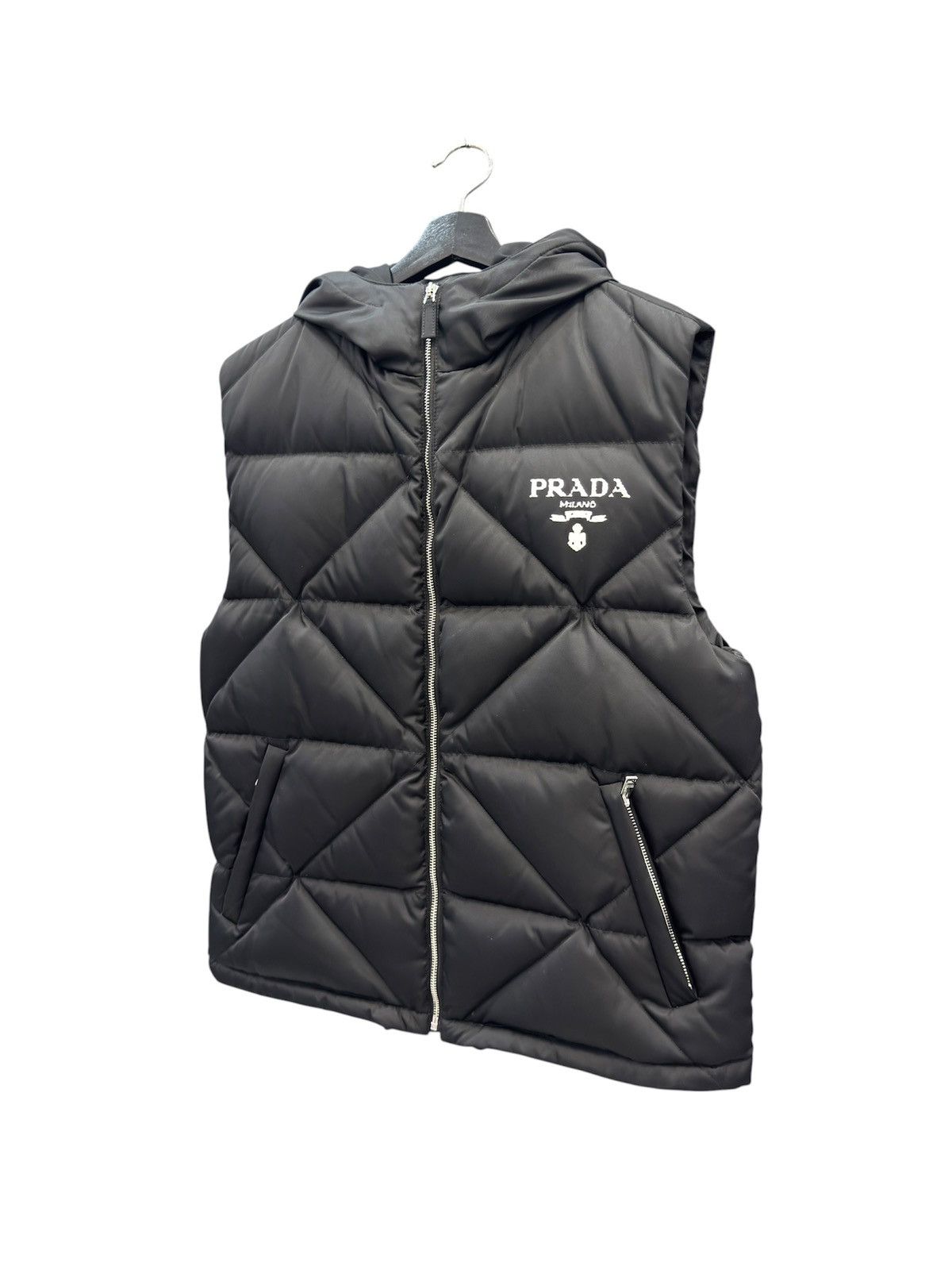 Prada Prada Quilted Nylon Vest Size US M / EU 48-50 / 2 - 2 Thumbnail