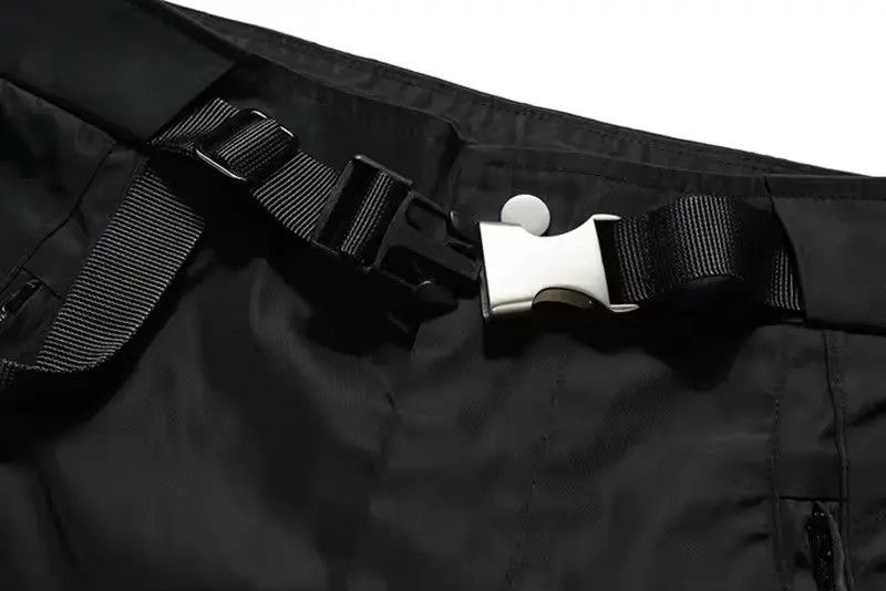 Japanese Brand Streetwear Design Nylon Zipper Y2k Pants Size US 32 / EU 48 - 5 Thumbnail