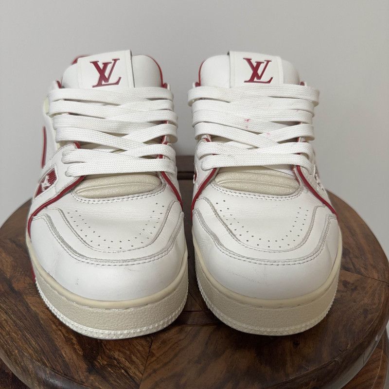 Louis Vuitton Trainer Mesh Logo Fashion Sneakers -