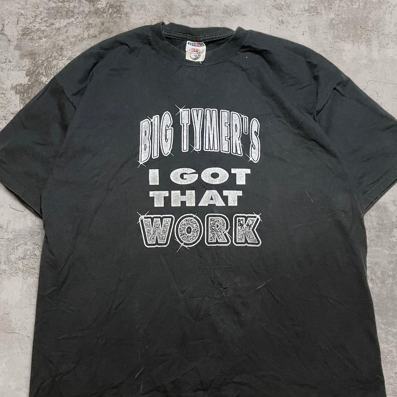 Jerzees 90s Rap Tee Black Big Tymers I Got That Work tee XL Size US XL / EU 56 / 4 - 1 Thumbnail