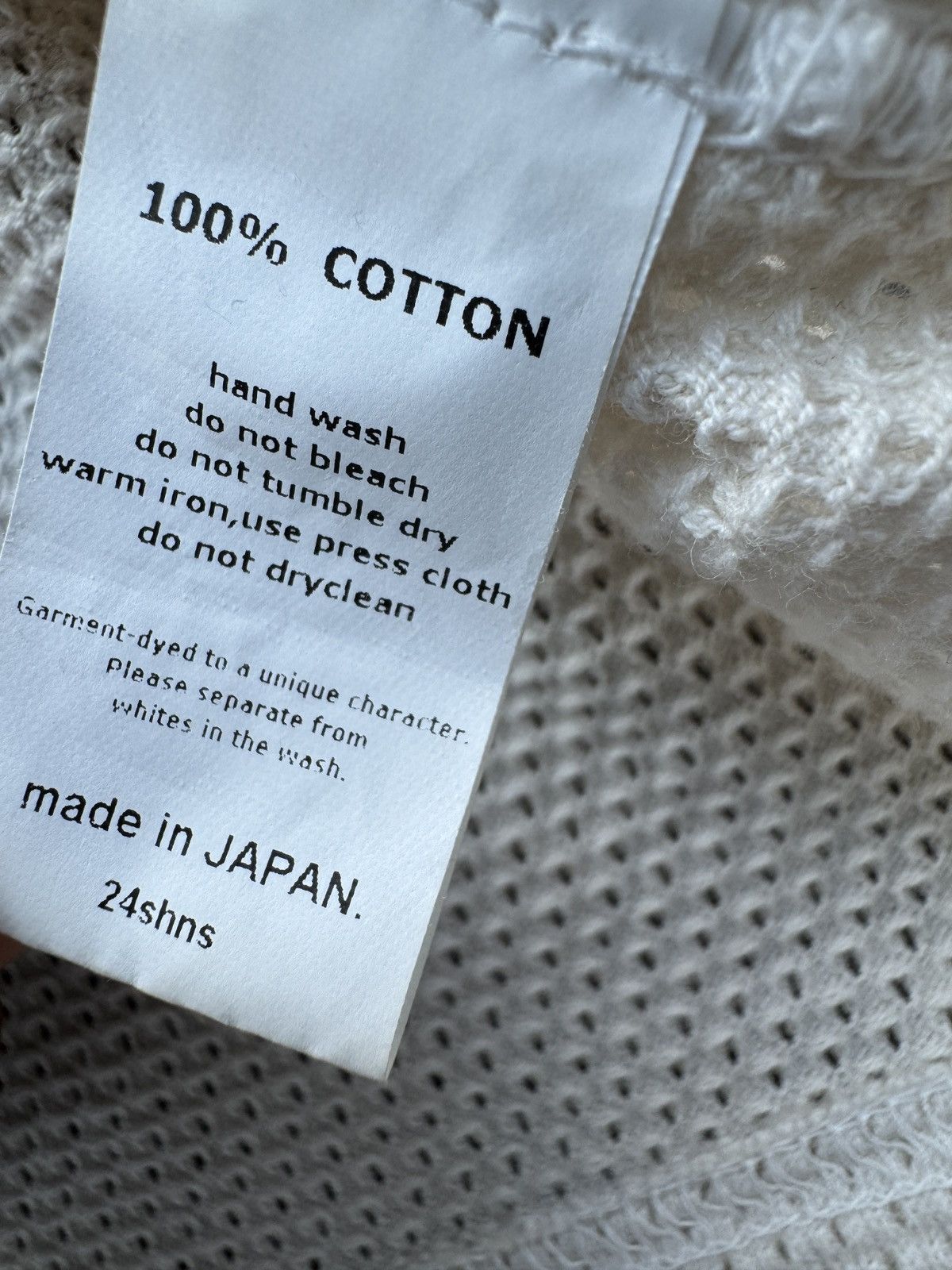 Japanese Brand Good On Japan Made Mesh Fabric USA Cotton Mens Tank Top sz L Size US L / EU 52-54 / 3 - 11 Thumbnail