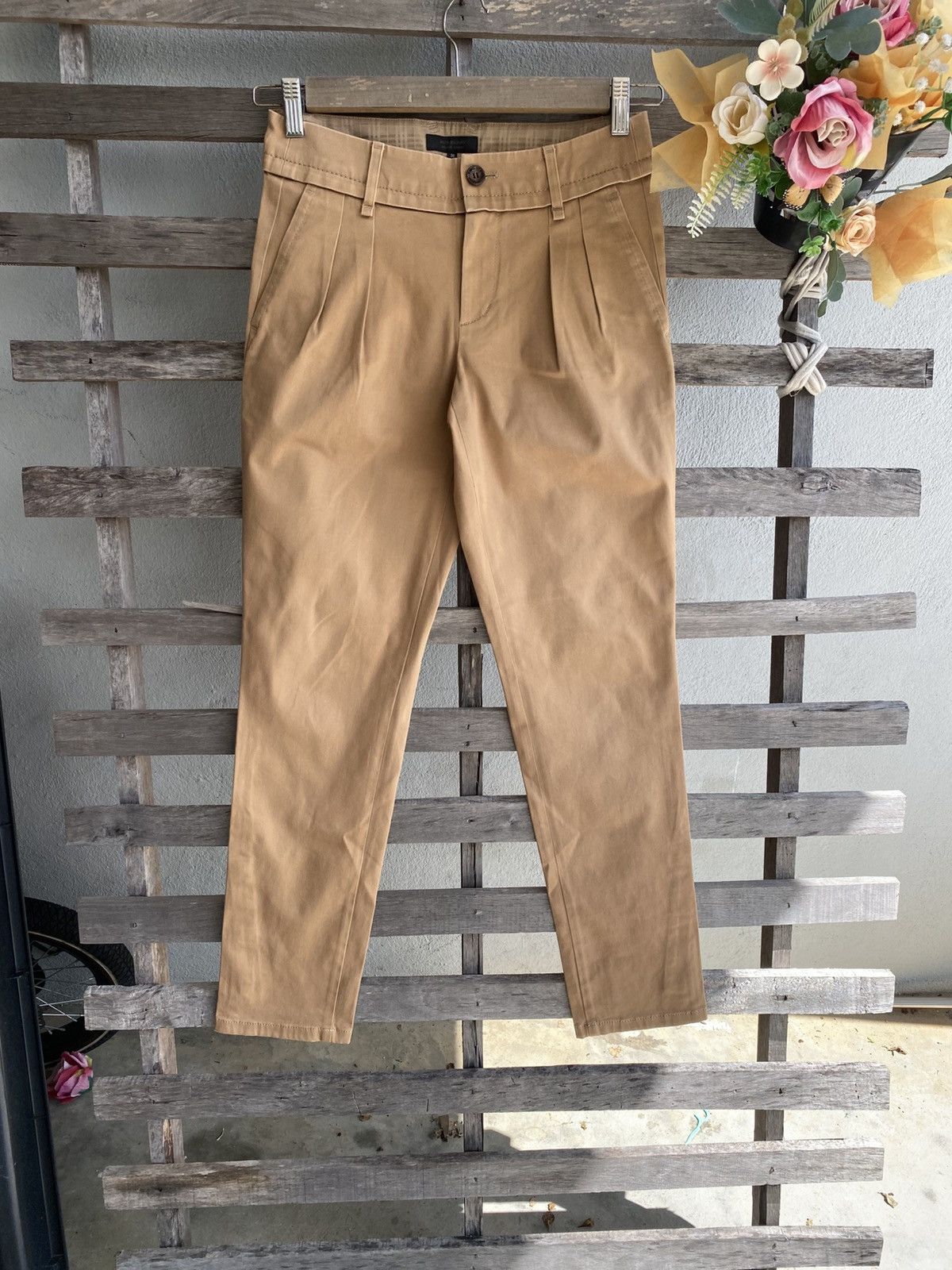 Burberry Vintage burberry stretch pants Size 28" / US 6 / IT 42 - 2 Thumbnail