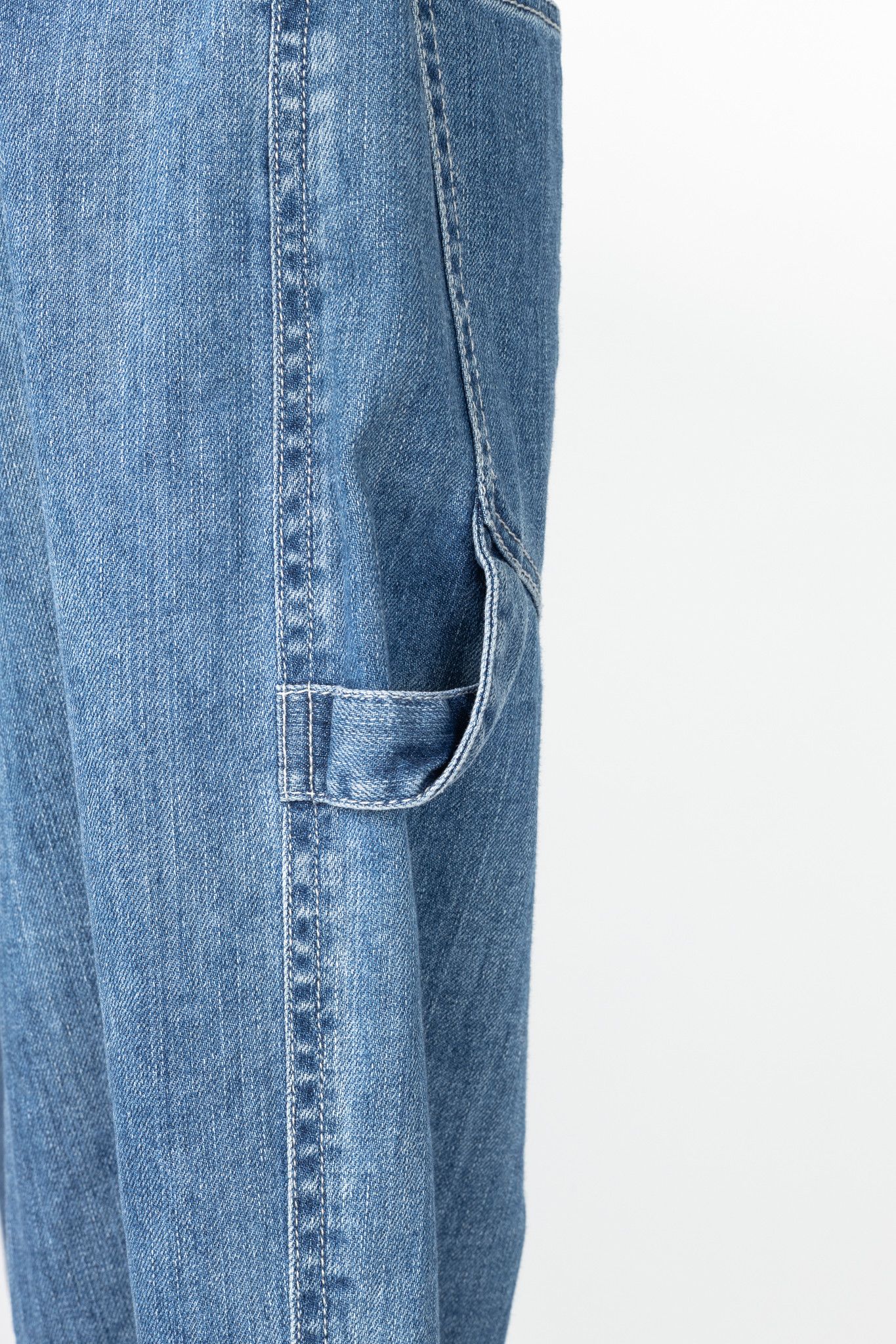Tibi Tibi Blue Spring-Weight Carpenter Jeans Size 24" / US 00 / IT 34 - 5 Thumbnail