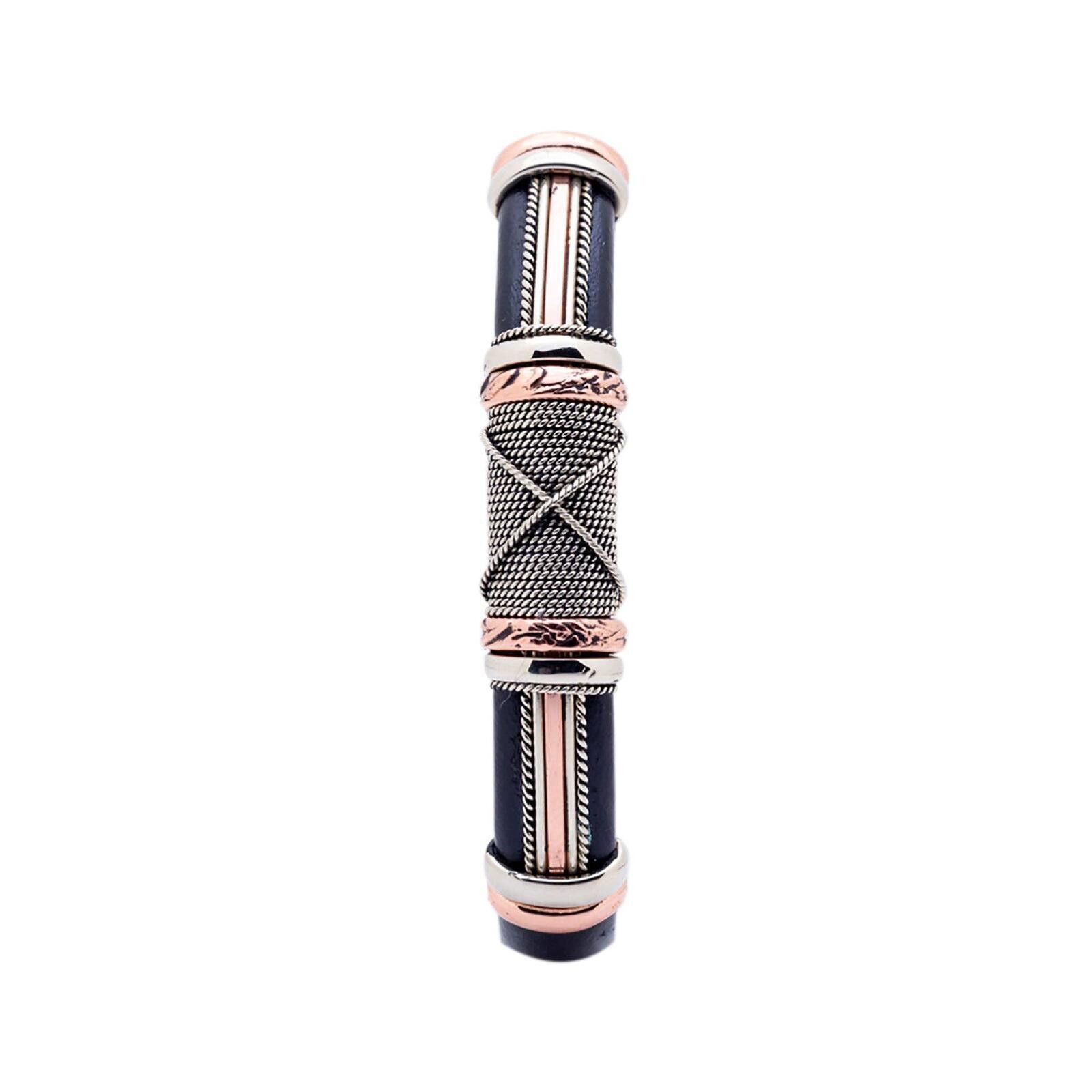 Other Unique Leather Bracelet, Black Size ONE SIZE - 2 Thumbnail