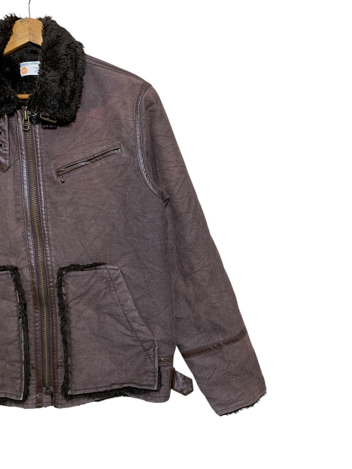 Edwin 🔥EDWIN SHERPA JACKETS BROWN Size US M / EU 48-50 / 2 - 3 Thumbnail