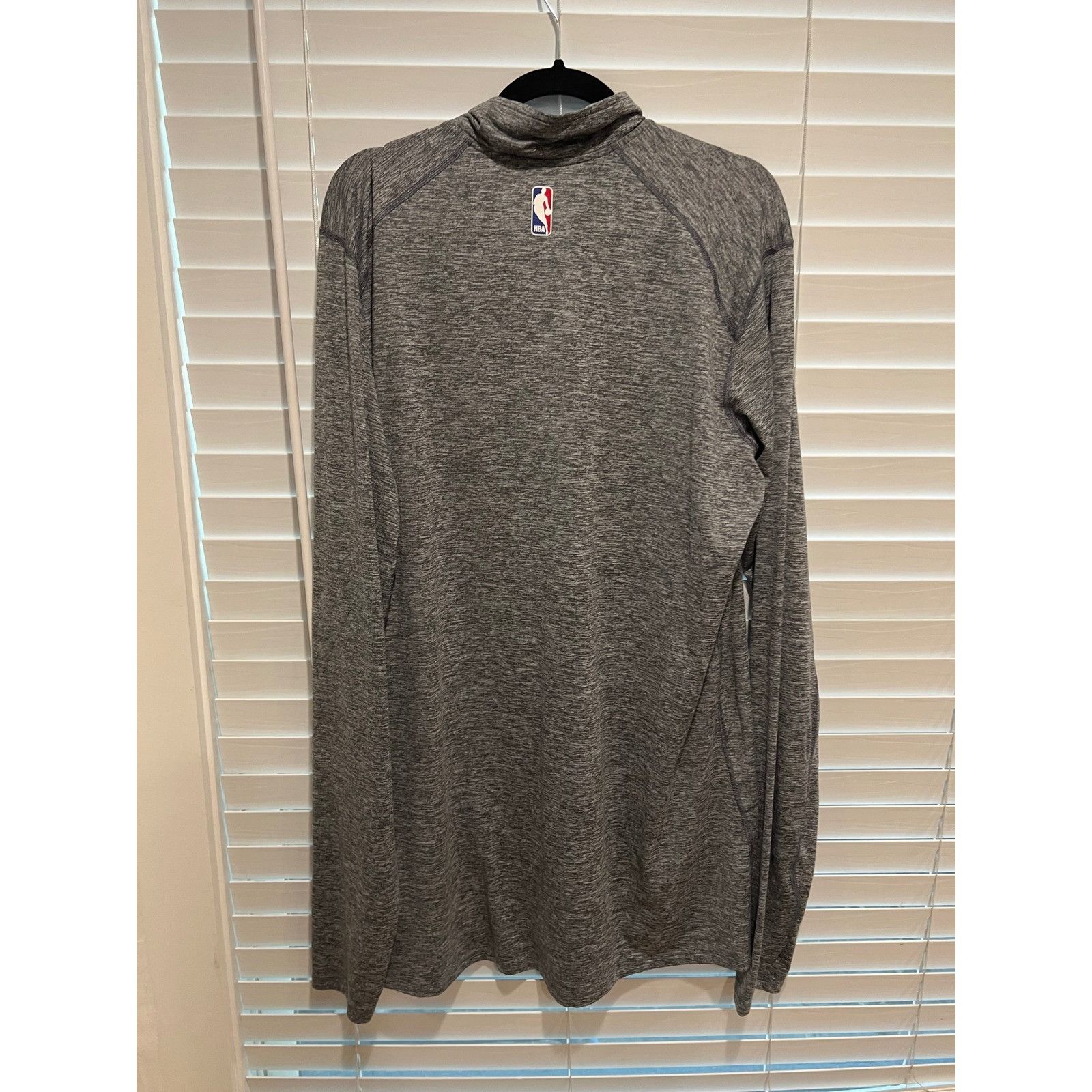 Nike Nike NBA Denver Nuggets Dri-FIT Pullover Gray Training Top X Size US XL / EU 56 / 4 - 4 Thumbnail