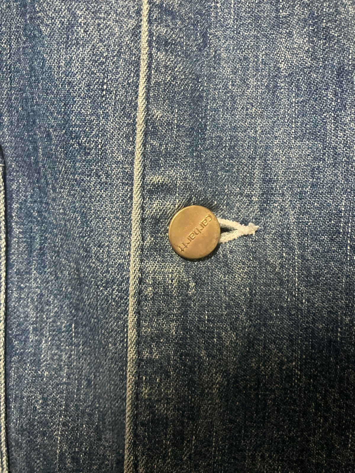 Carhartt × Vintage Carhartt coat 60s denim blue RARE Size US M / EU 48-50 / 2 - 9 Thumbnail
