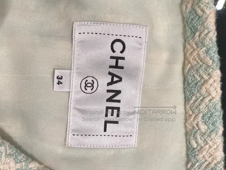 Chanel Chanel 23s mint green diamond button jacket Size XXS / US 00 / IT 34 - 3 Thumbnail
