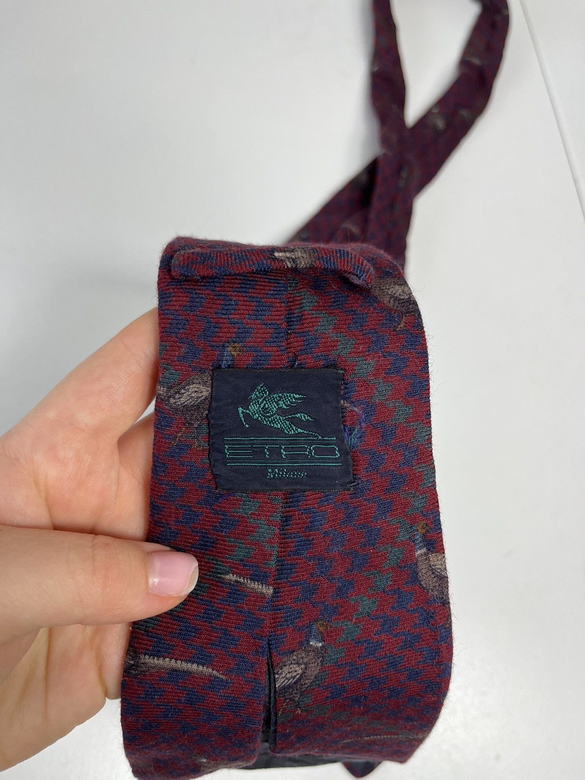 Etro Etro Vintage Silk Tie Made in Italy Size ONE SIZE - 5 Thumbnail