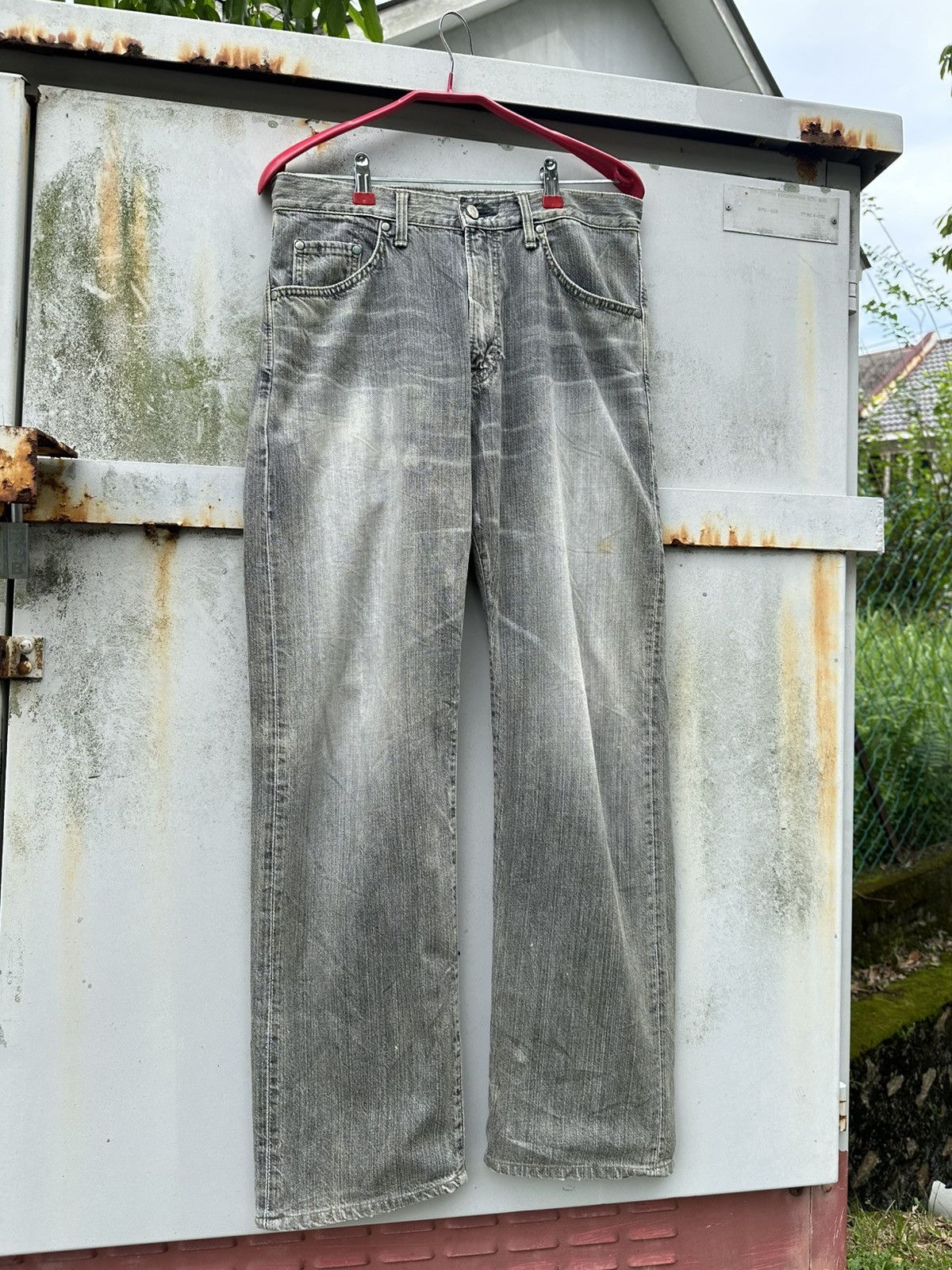 Edwin 👹Vintage Edwin 503s Washed Baggy Jeans Size US 30 / EU 46 - 6 Thumbnail