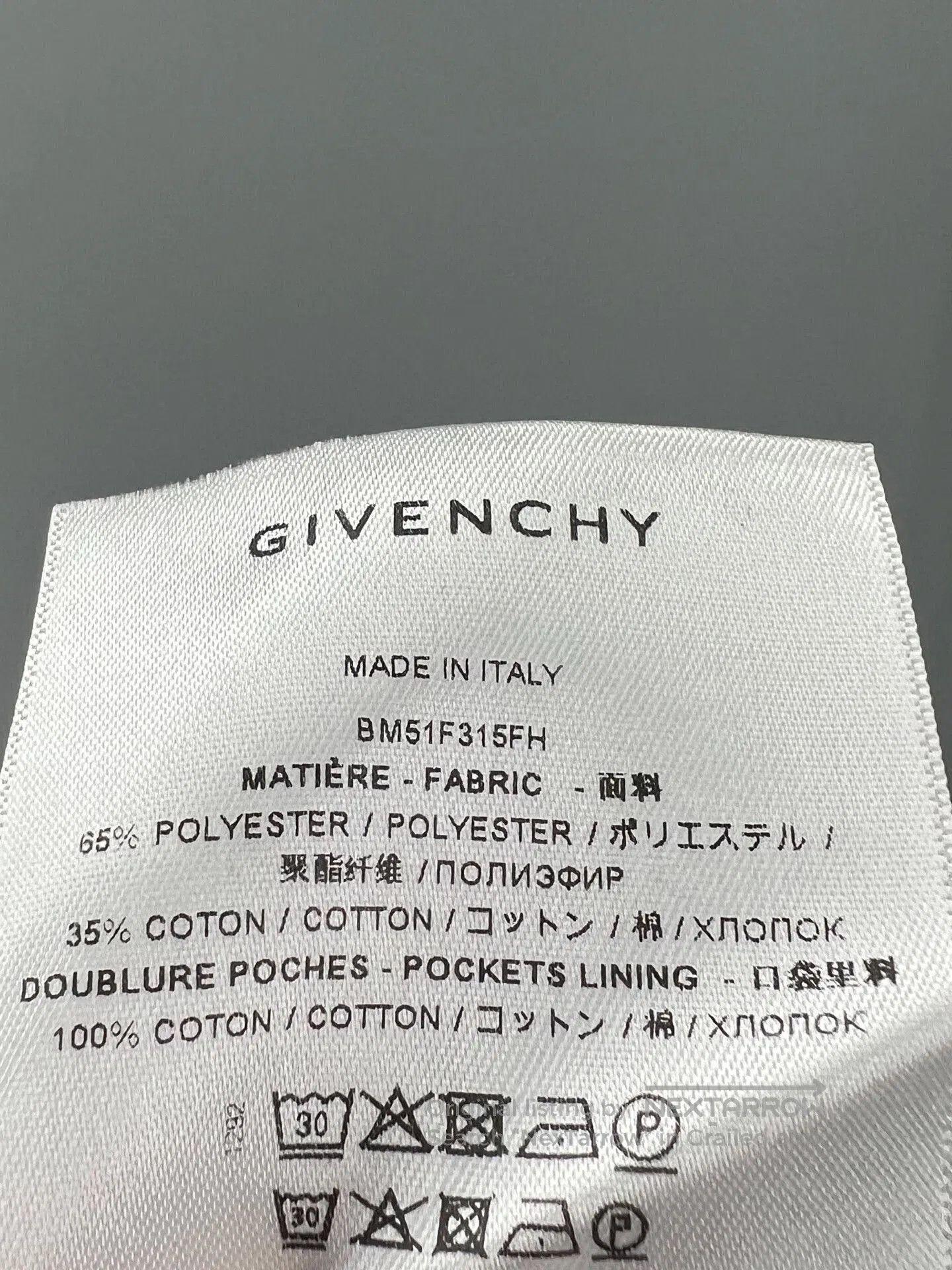 Givenchy Givenchy Men's Pleated Five-Point Pants. Size US 32 / EU 48 - 7 Thumbnail