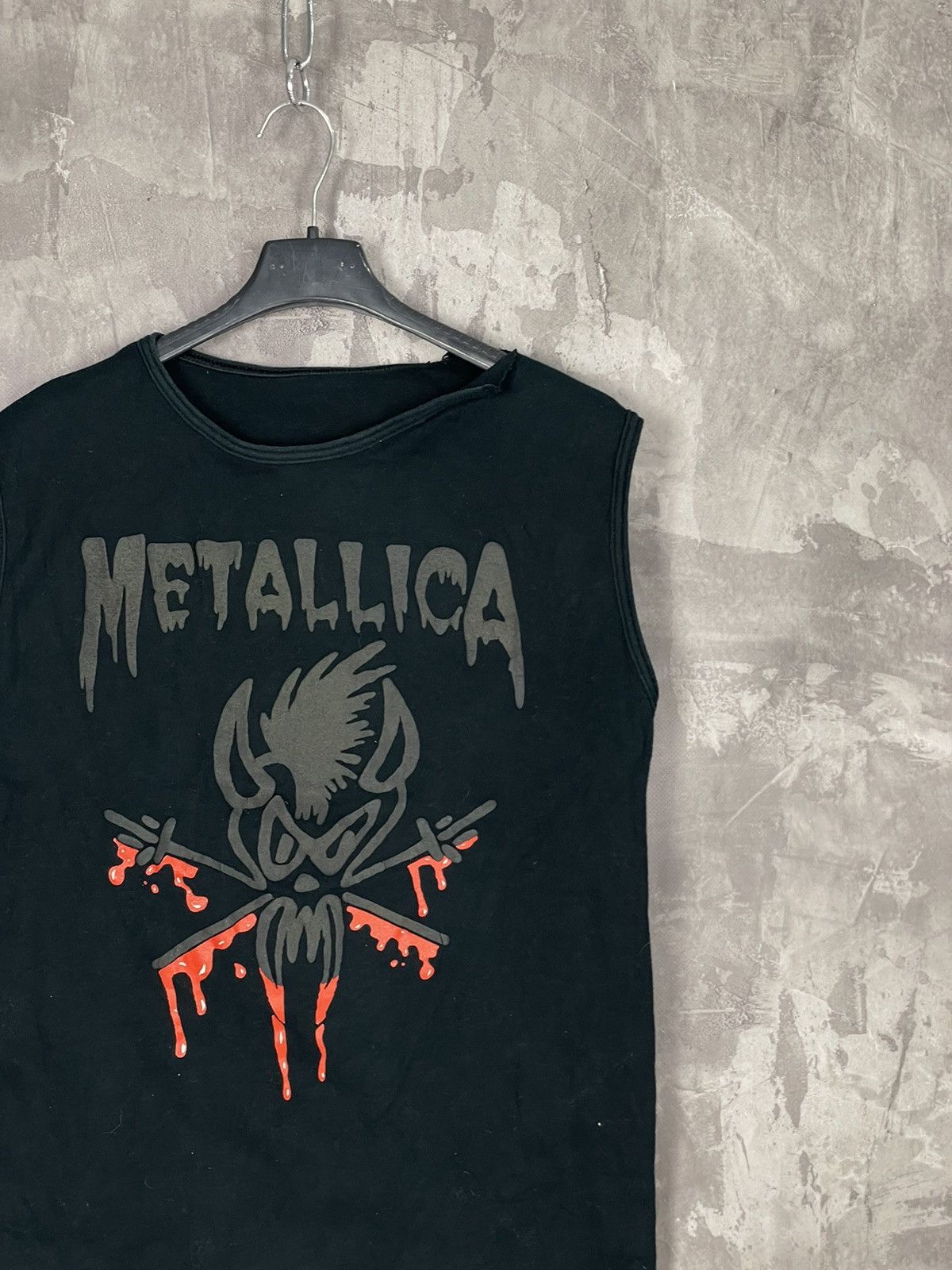 Band Tees × Vintage VINTAGE Y2K METALLICA TANK-TOP BAND TOUR ROCK STREETWEAR Size US M / EU 48-50 / 2 - 4 Thumbnail