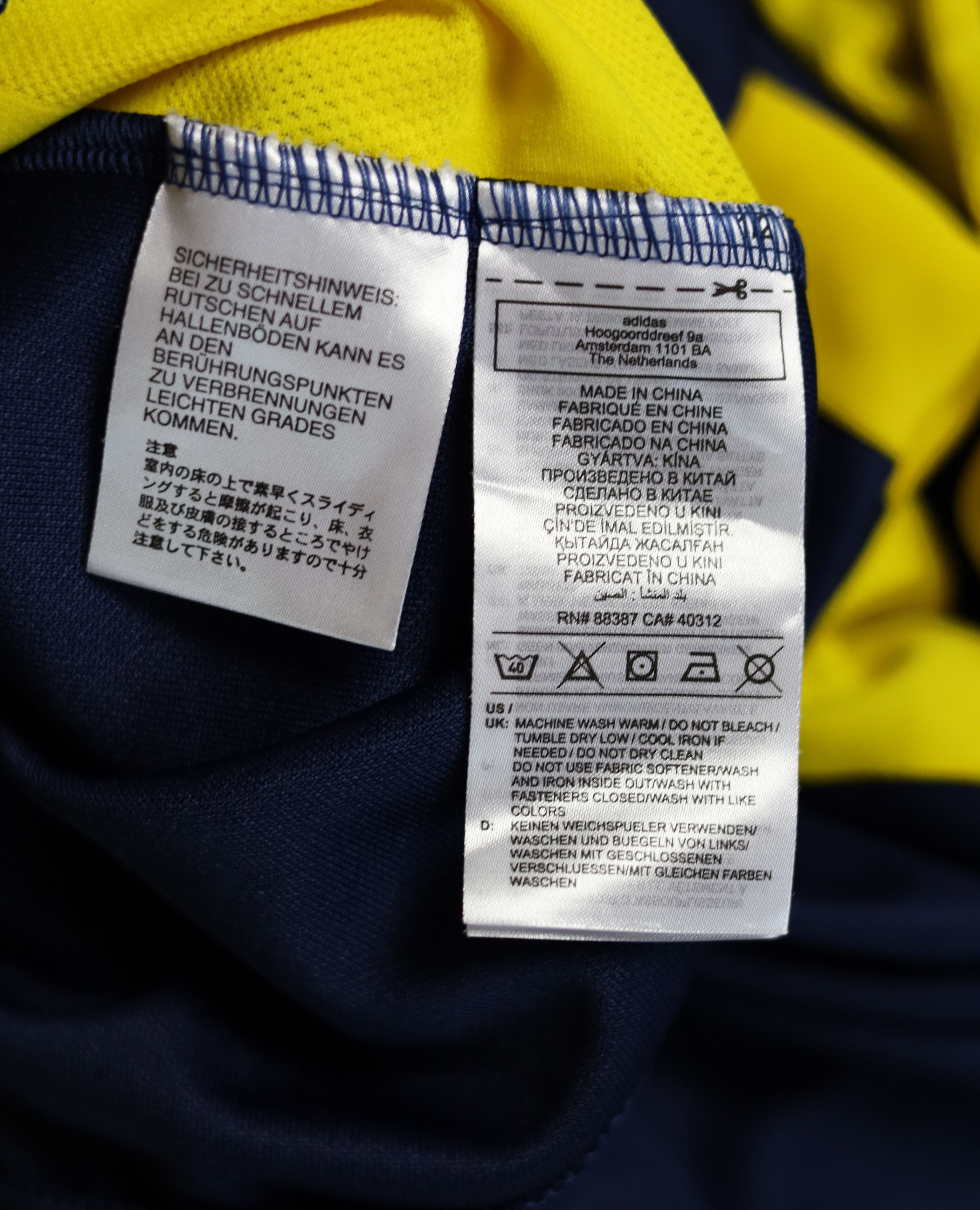 Adidas Sweden National Team Training Football Jacket Adidas Size S Size US S / EU 44-46 / 1 - 6 Thumbnail