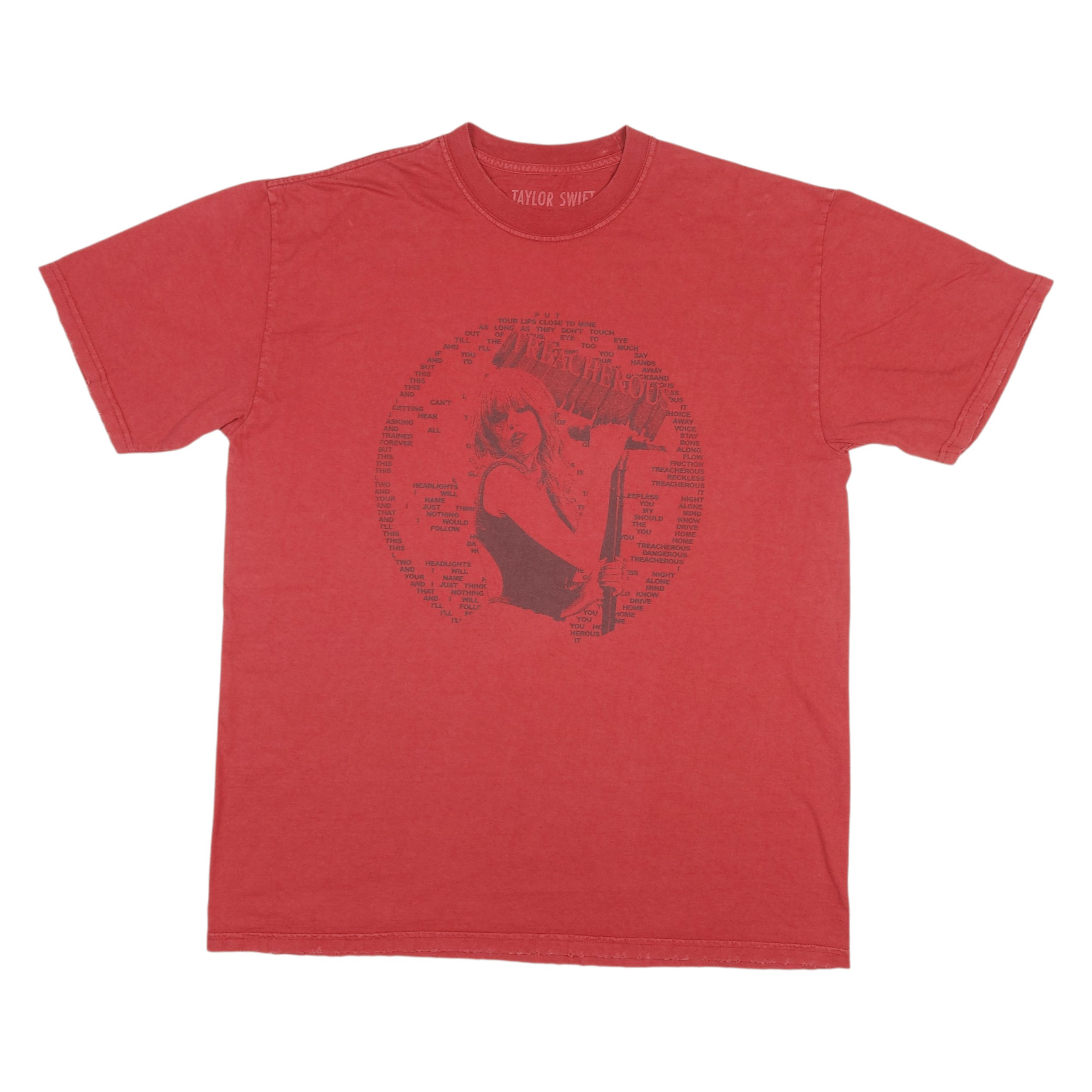 Band Tees Taylor Swift Treacherous Song Lyrics Official Merch TEE Size US XL / EU 56 / 4 - 1 Thumbnail