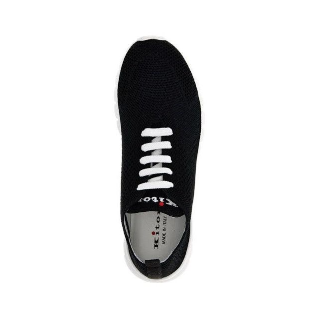 Kiton KITON Fits Black Sneakers New & Authentic (Men's size:7.5;) Size US 7.5 / EU 40-41 - 4 Thumbnail