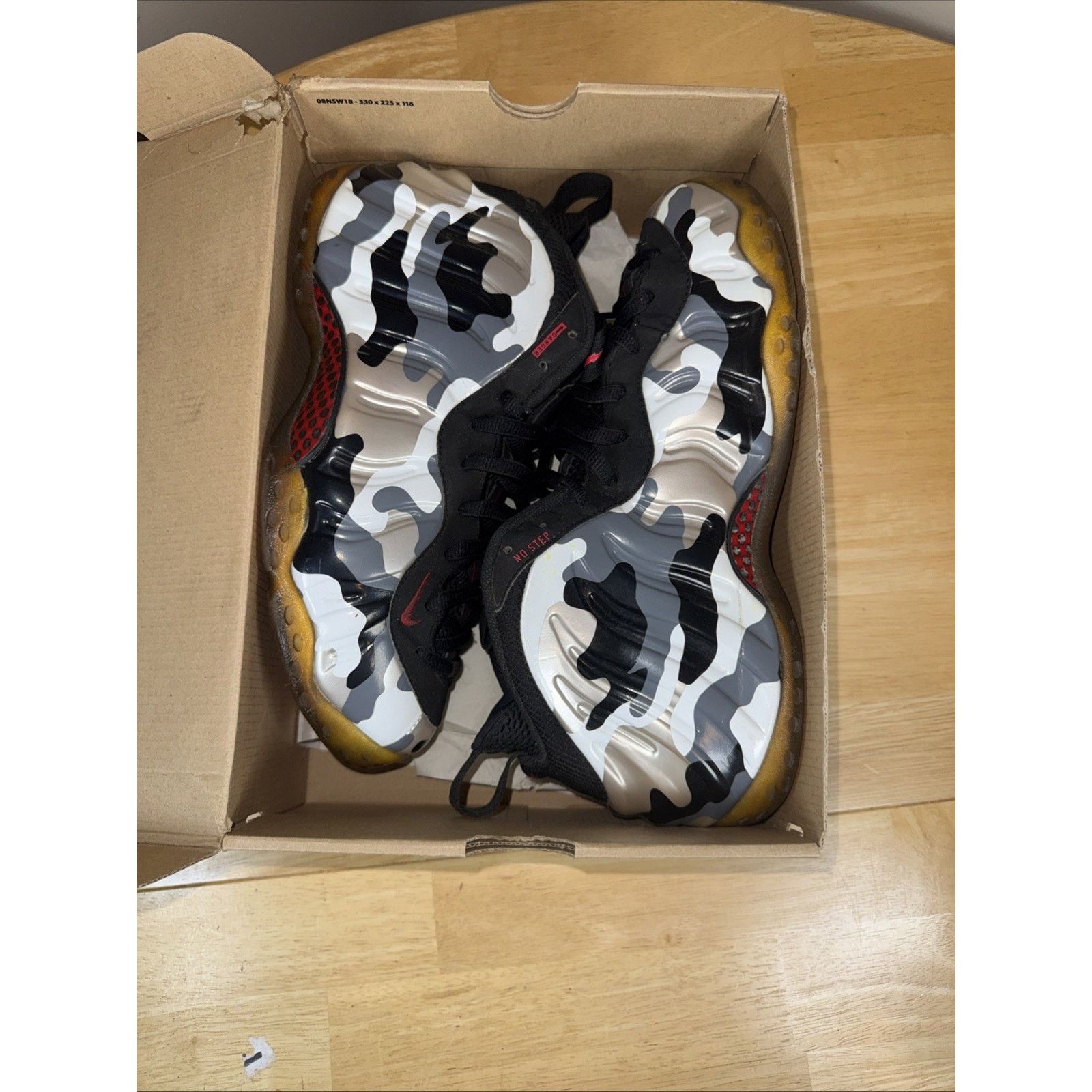 Nike Size 10.5 Nike 2013 Fighter Jet Foamposite One PRM OG BOX Size US 10.5 / EU 43-44 - 9 Thumbnail