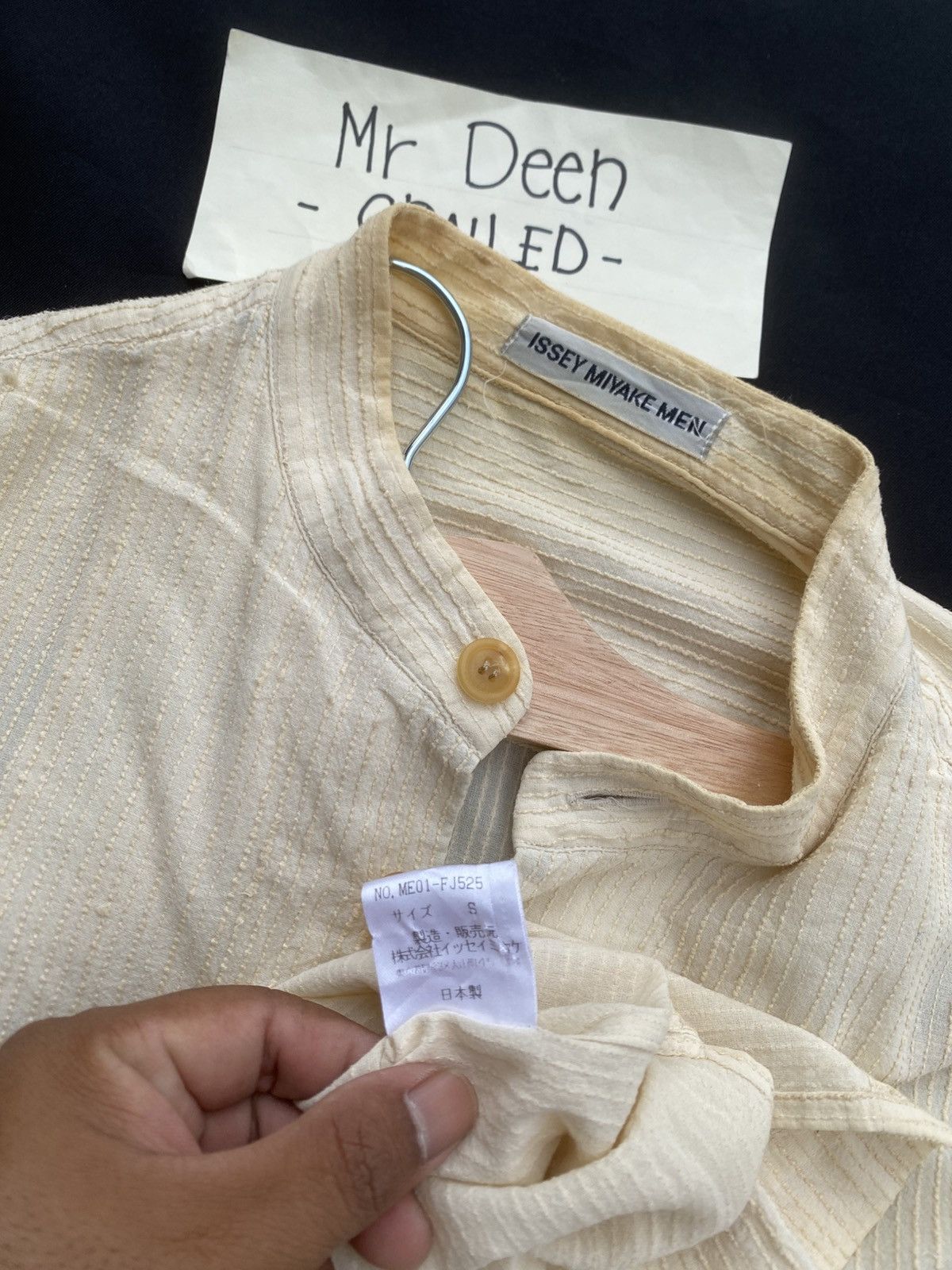 Issey Miyake Rare Vintage 90s Issey Miyake Men Longsleeve Buttons Shirt Size US M / EU 48-50 / 2 - 14 Thumbnail