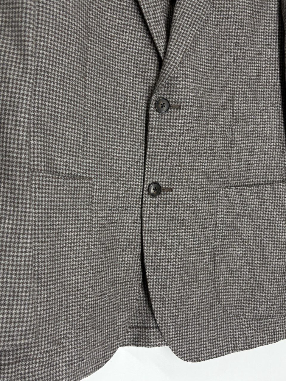 Suitsupply Suitsupply 3 Piece Suit Houndstooth Pattern Wool Cashmere Size 38S - 11 Thumbnail