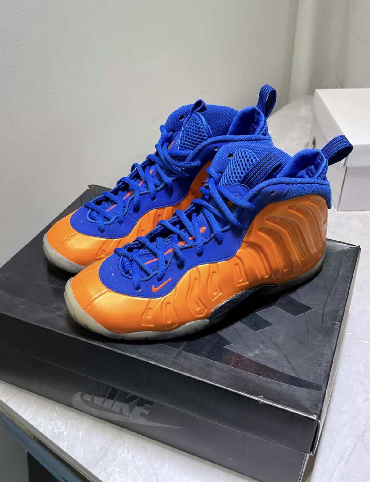 Nike Nike Foamposite Knicks J42 Size US 6.5 / EU 39-40 - 1 Thumbnail