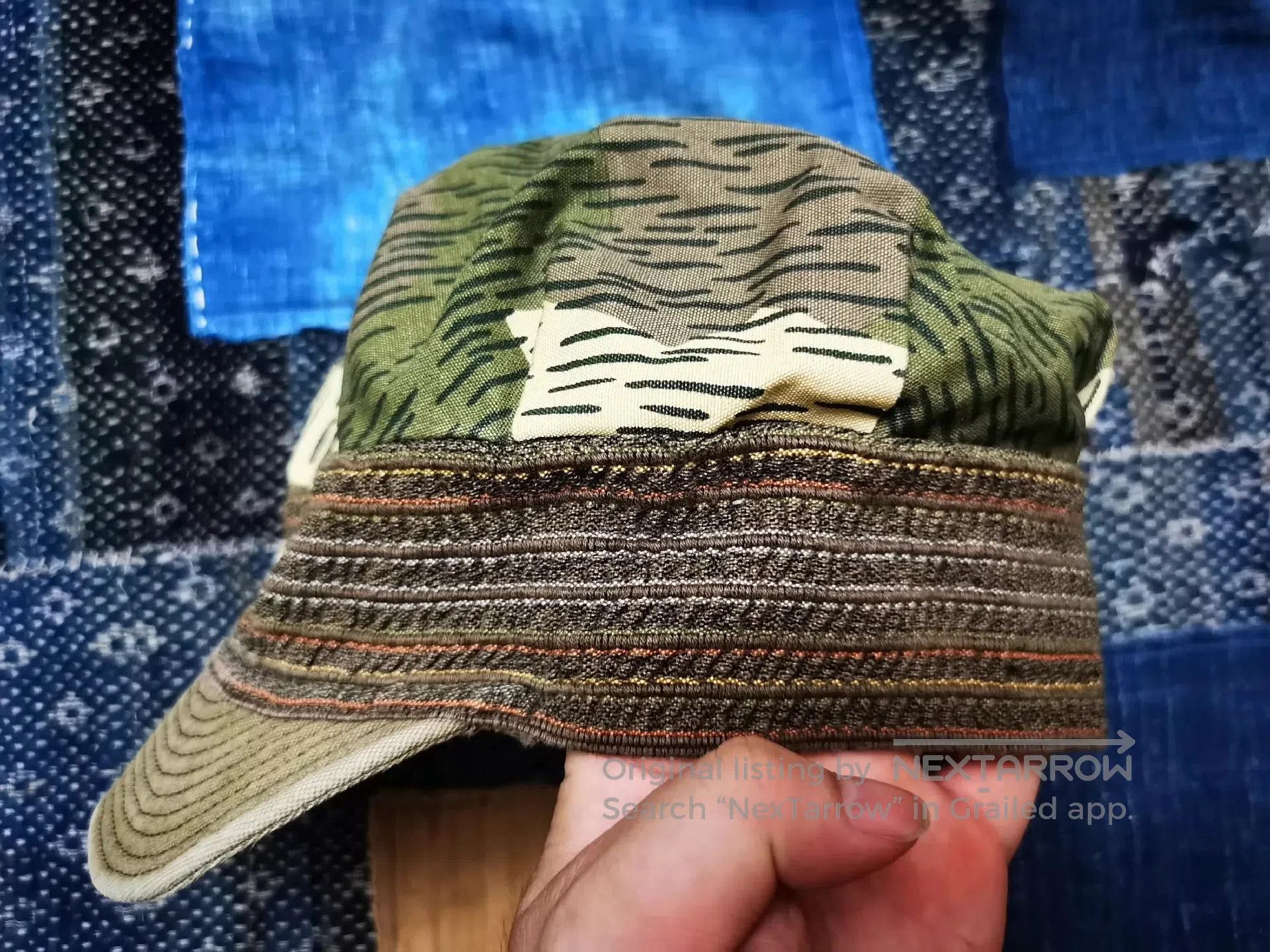 Kapital Kapital Workwear denim hat. Size ONE SIZE - 7 Thumbnail