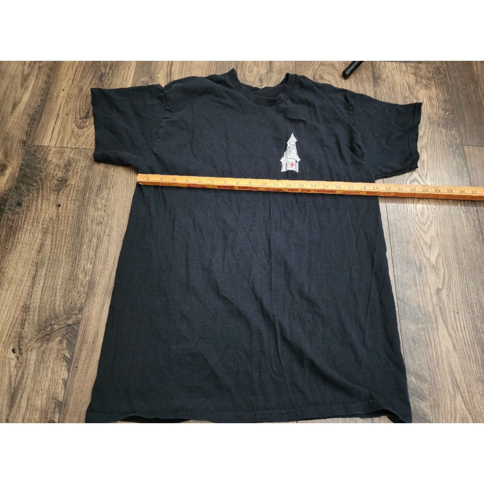 Vintage VINTAGE Unbranded T-Shirt Shirt Men S Black Mayfield Kentucky Tornado Let's Start Healing Graphic Tee 90s Theme Mens Size US S / EU 44-46 / 1 - 2 Thumbnail