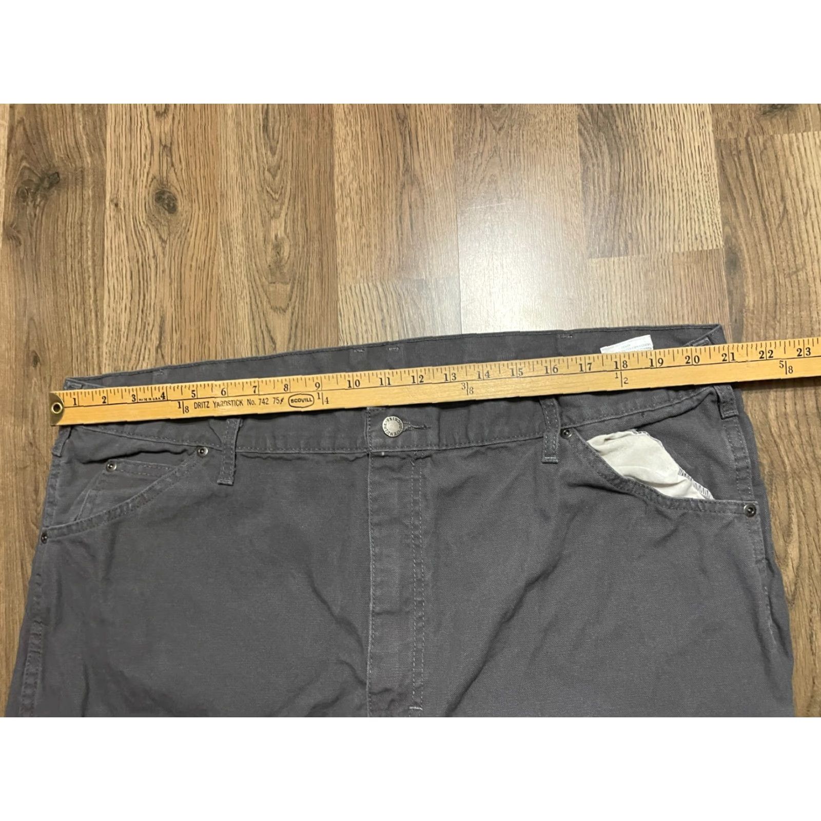 Dickies Dickies Pants Men's Size 42x32 Straight Leg Khakis Pockets Beige Gray Pockets Size US 42 / EU 58 - 5 Thumbnail
