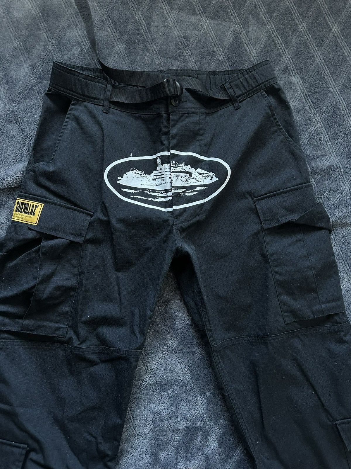 Corteiz 5 Year anniversary RTW Black Cargos