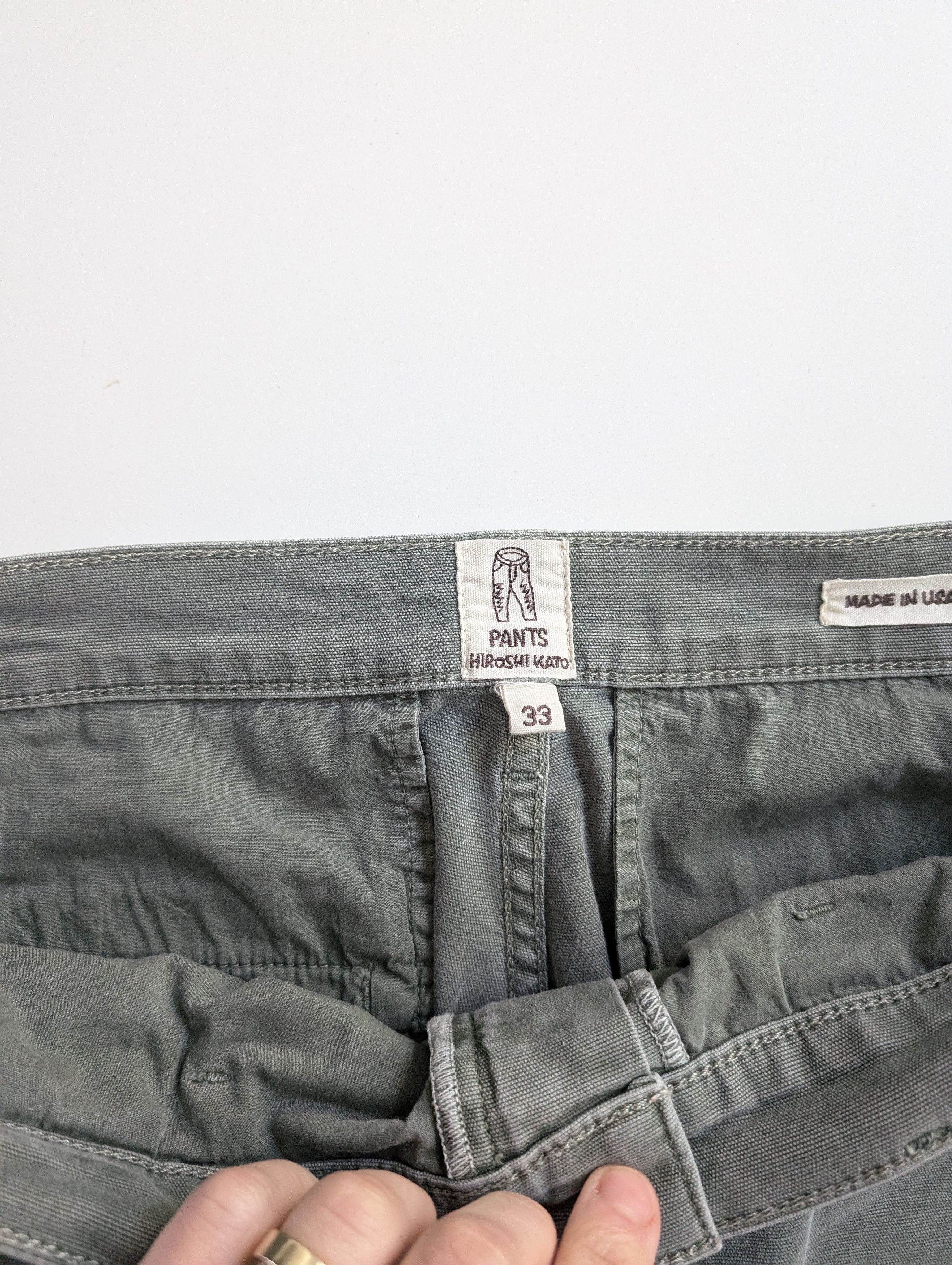 Hiroshi Kato Hiroshi Kato X Blue Owl Chinos Size US 33 - 3 Thumbnail