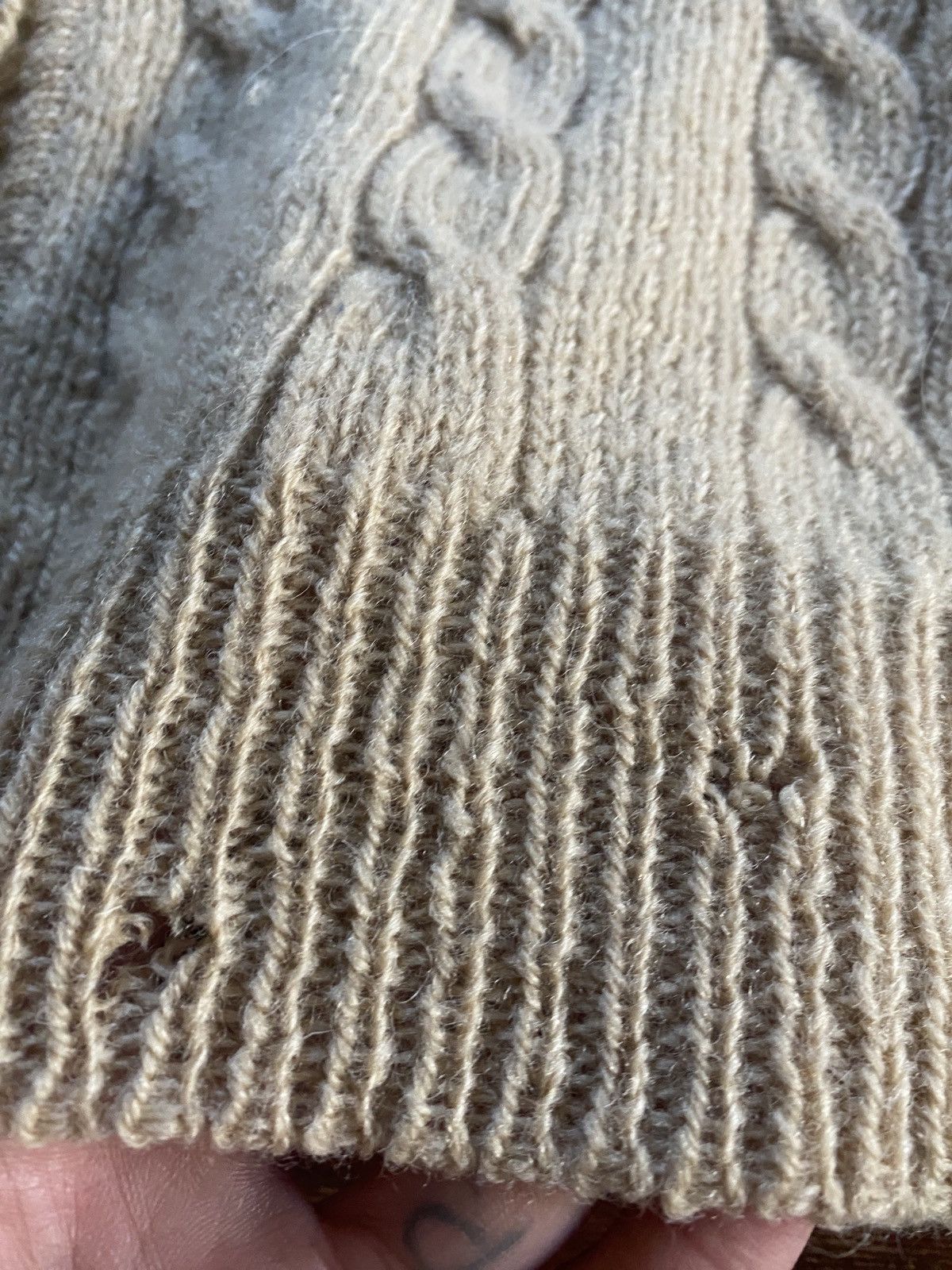 Saks Fifth Avenue × Vintage Vintage 70’s Saks Fifth Ave Wool Knit Cardigan Sweater Vest Size S / US 4 / IT 40 - 4 Thumbnail