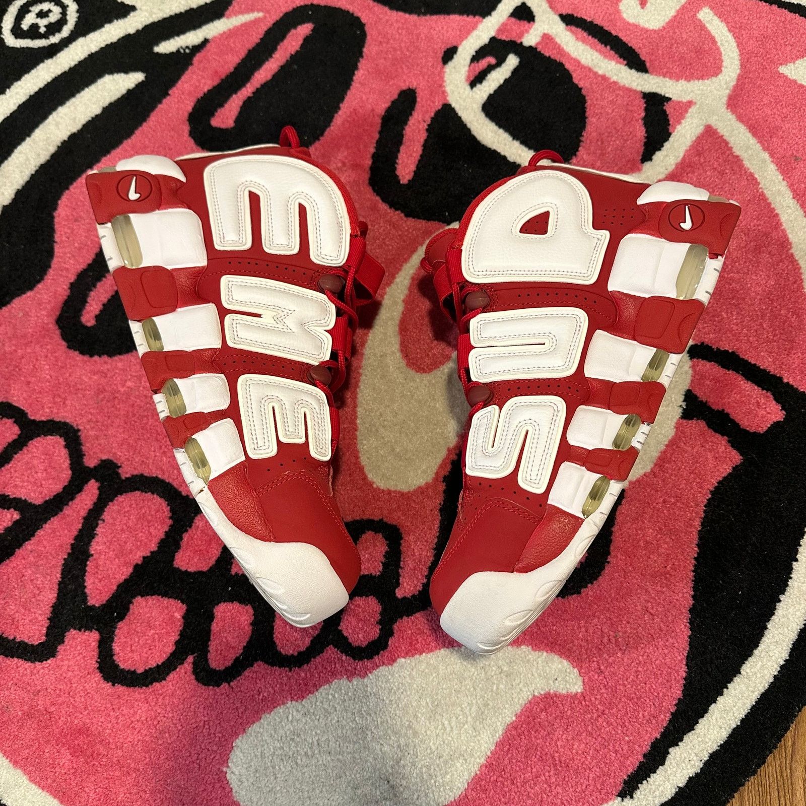 Nike × Supreme Supreme Nike Suptempo Red 11.5 Size US 11.5 / EU 44-45 - 4 Thumbnail