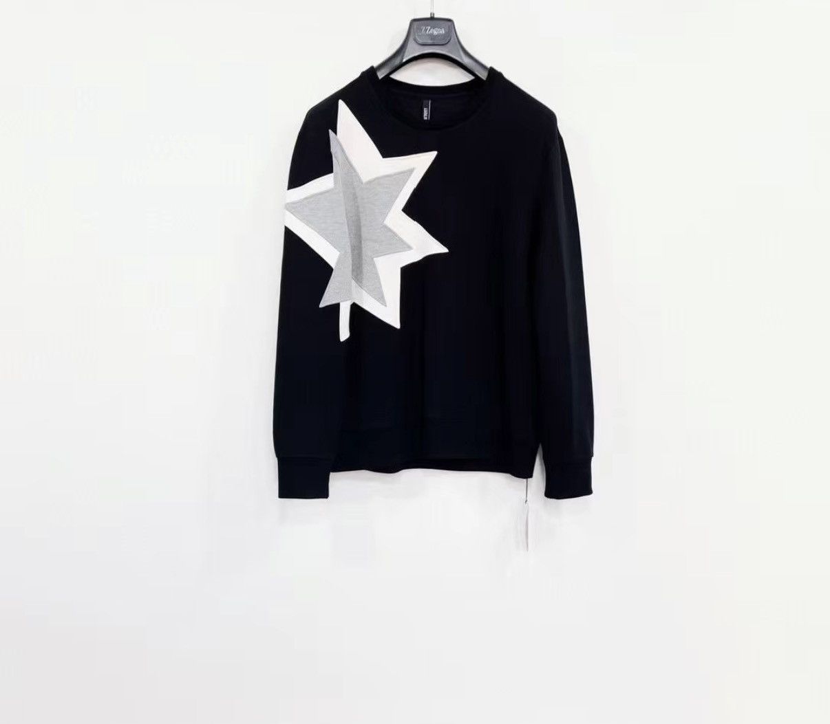 Neil Barrett Neil Barrett Space Cotton Sweatshirt J30 Size US XS / EU 42 / 0 - 1 Thumbnail