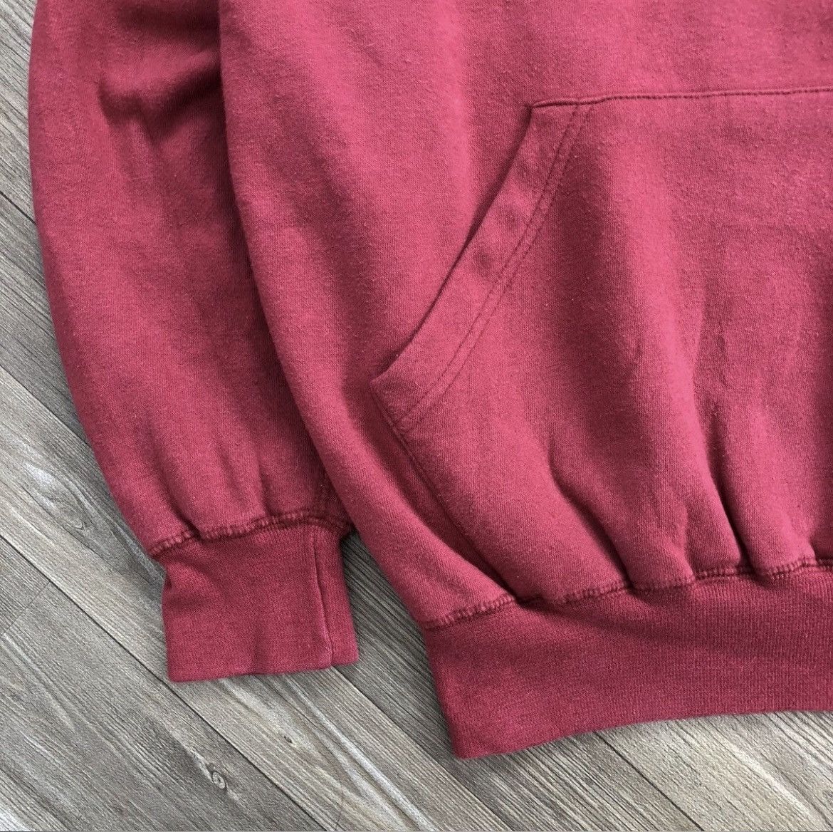 Polo Ralph Lauren 1990s Vintage Polo Ralph Lauren Kswiss Logo Hoodie Red Size US L / EU 52-54 / 3 - 5 Thumbnail
