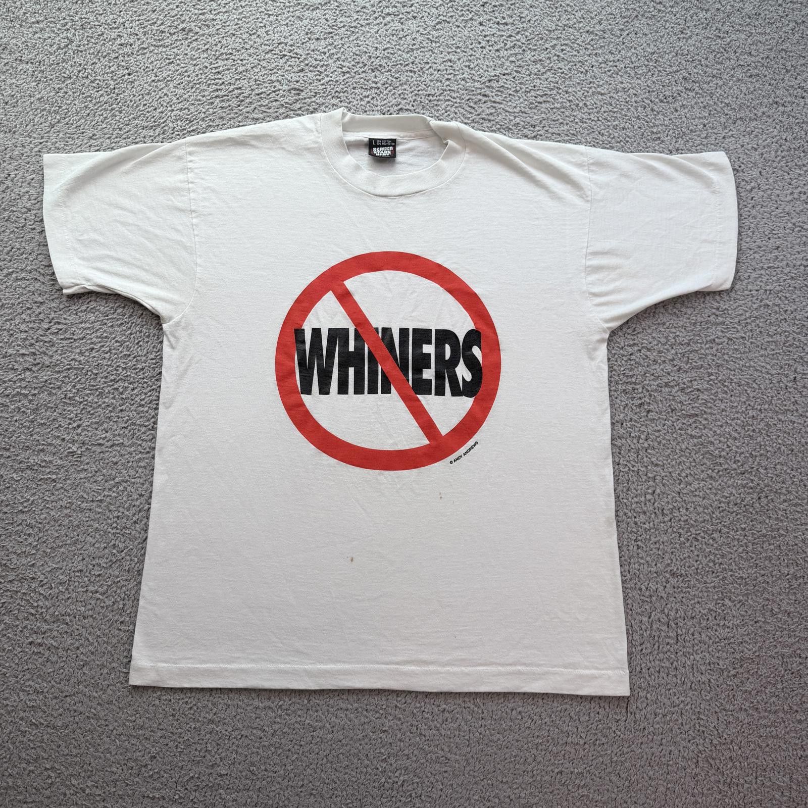 Other Vintage 90s No Whiners T Shirt Screen Stars Single Stitch L Size US L / EU 52-54 / 3 - 1 Thumbnail