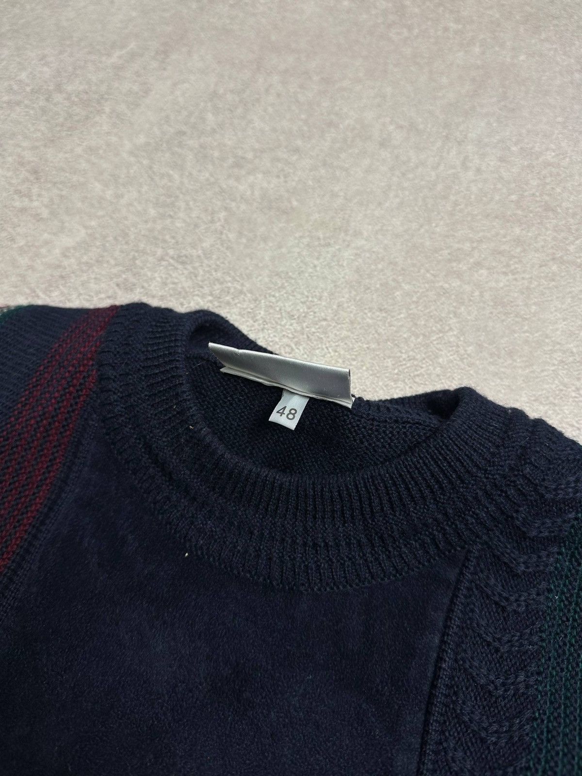 Carlo Colucci Vintage Carlo Colucci Coogi Style 3D Knit Sweater Rare M Size US M / EU 48-50 / 2 - 4 Thumbnail