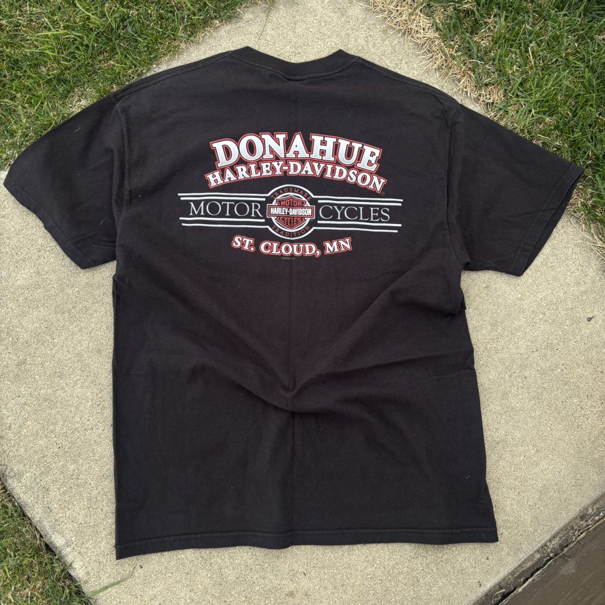 Harley Davidson × Vintage Harley Davidson Hawg Biker Shirt Size US L / EU 52-54 / 3 - 3 Thumbnail
